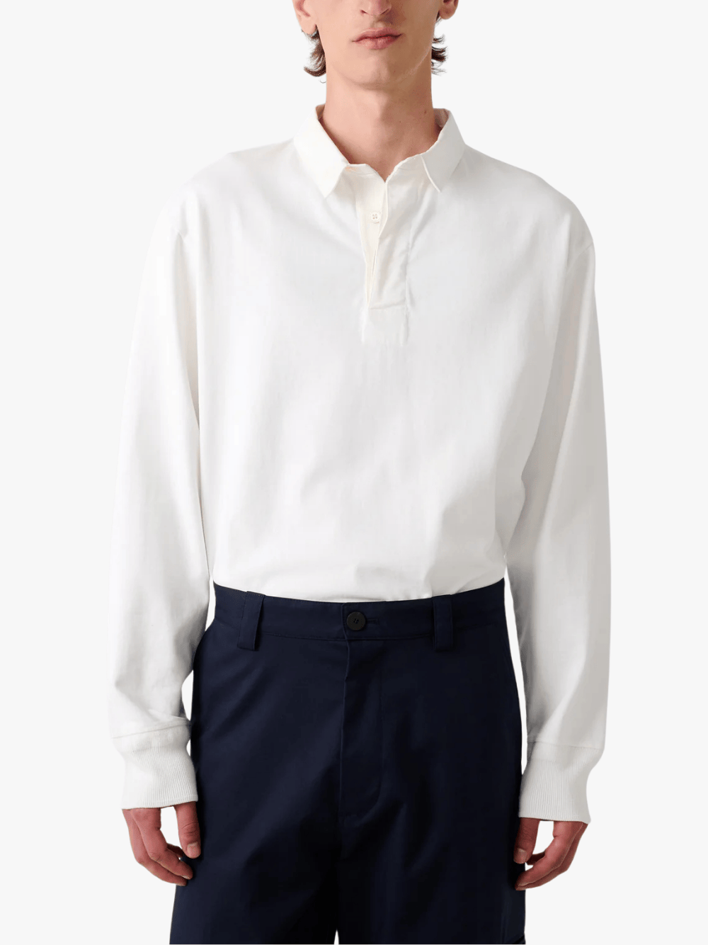 Studio Nicholson Alyk Jersey Parchment Herren‑T‑Shirt