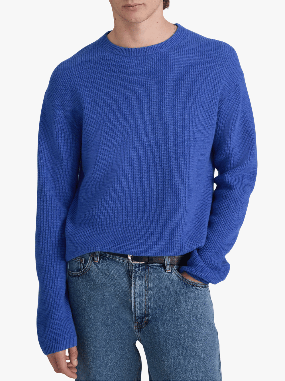 Frame Sweatshirt Dunkelblau Herren