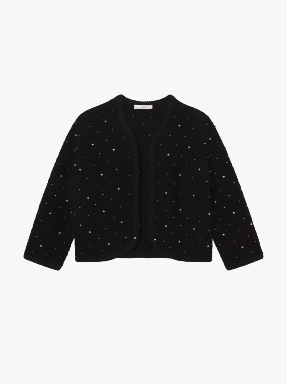 FRAME The Embellished Jacket Schwarz Damen Jacke