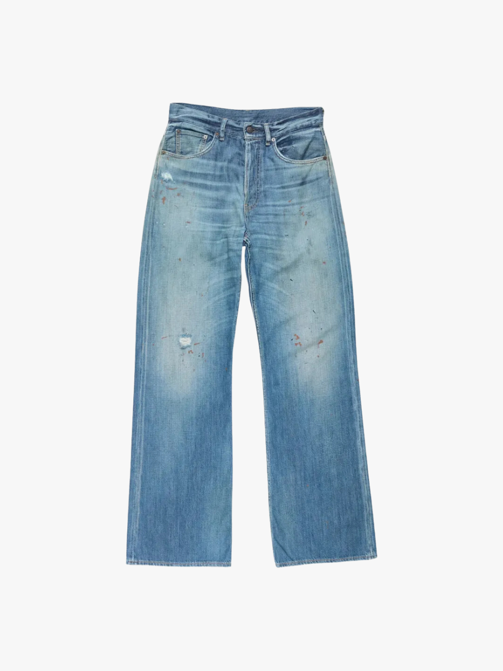 Acne Studios 2021M Mid Blue Trafalgar Jeans Mittelblau Herren