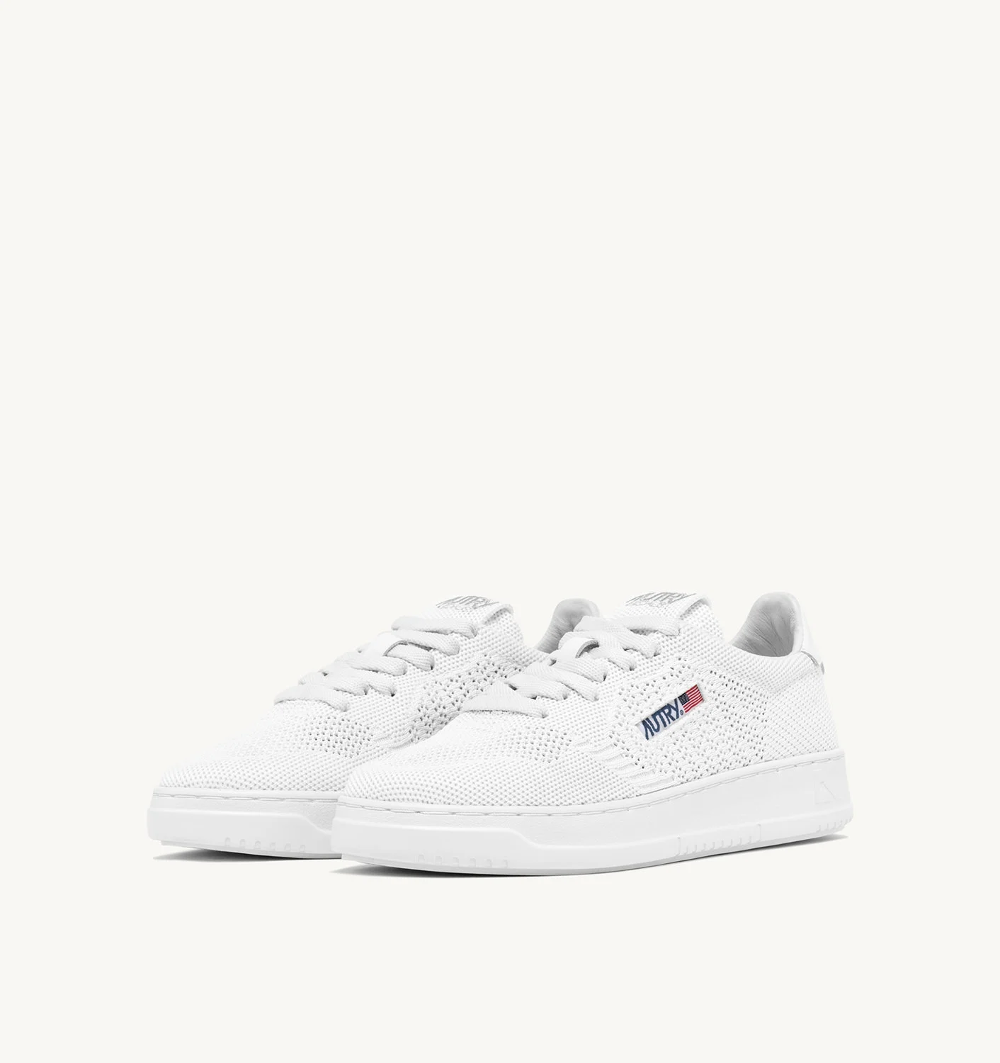 Autry Medalist Easeknit Low Weiß Sneaker Damen