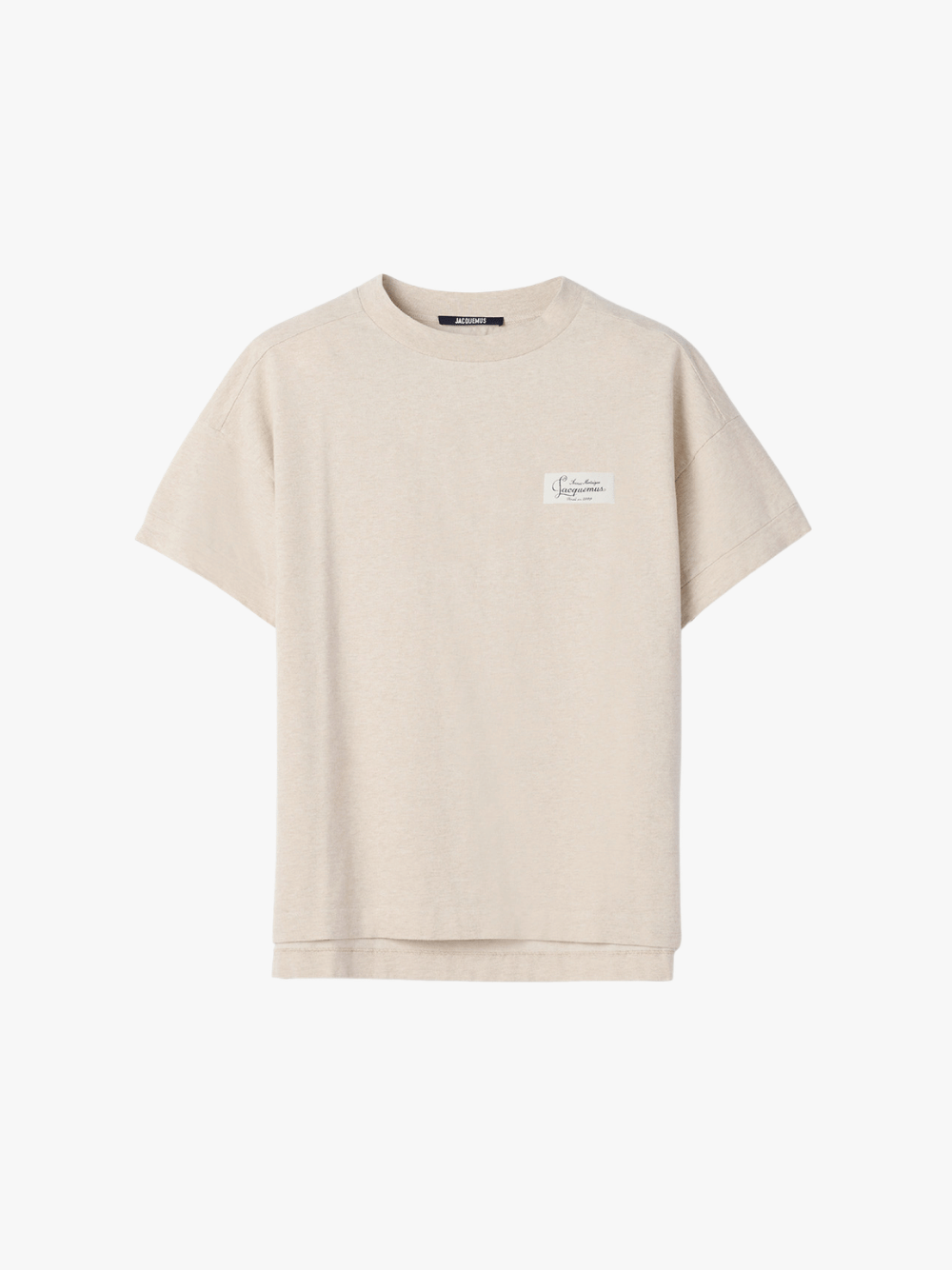 Jacquemus Le Montaigne Mc T-Shirt Beige Herren