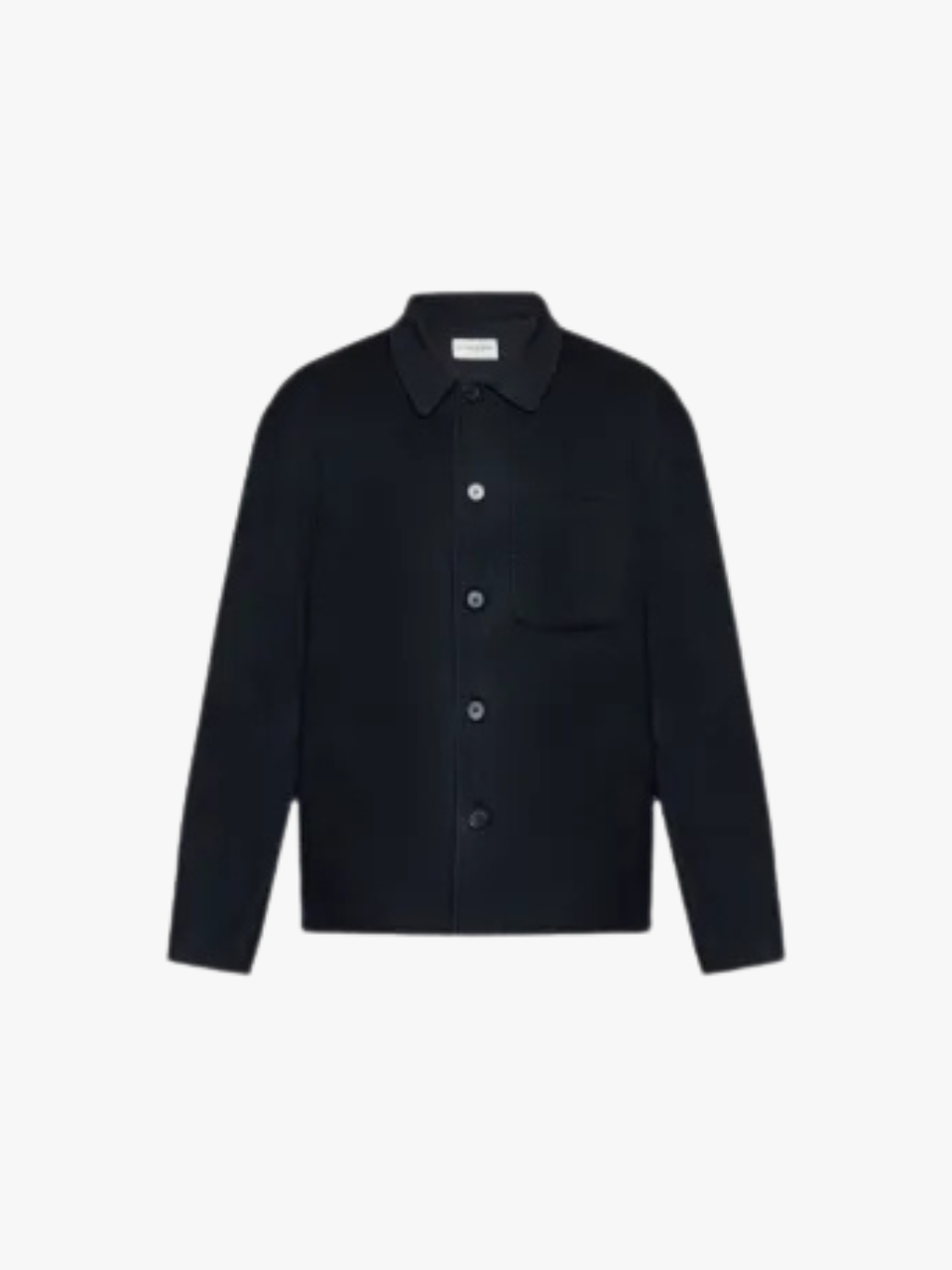 Officine Generale Jacke mit aufgesetzten Taschen Blau Herren