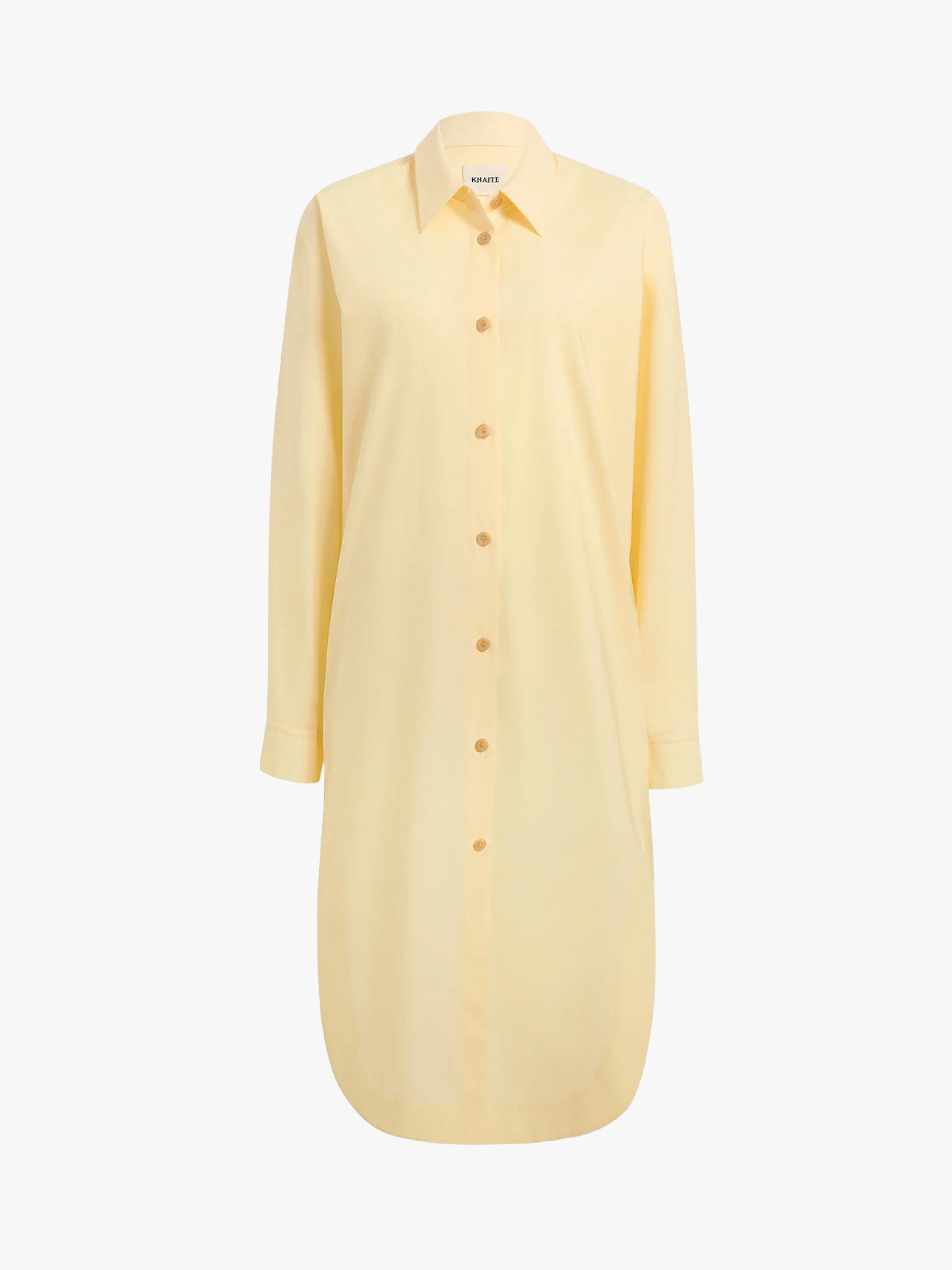Khaite Gloria Dress Pale Yellow Women