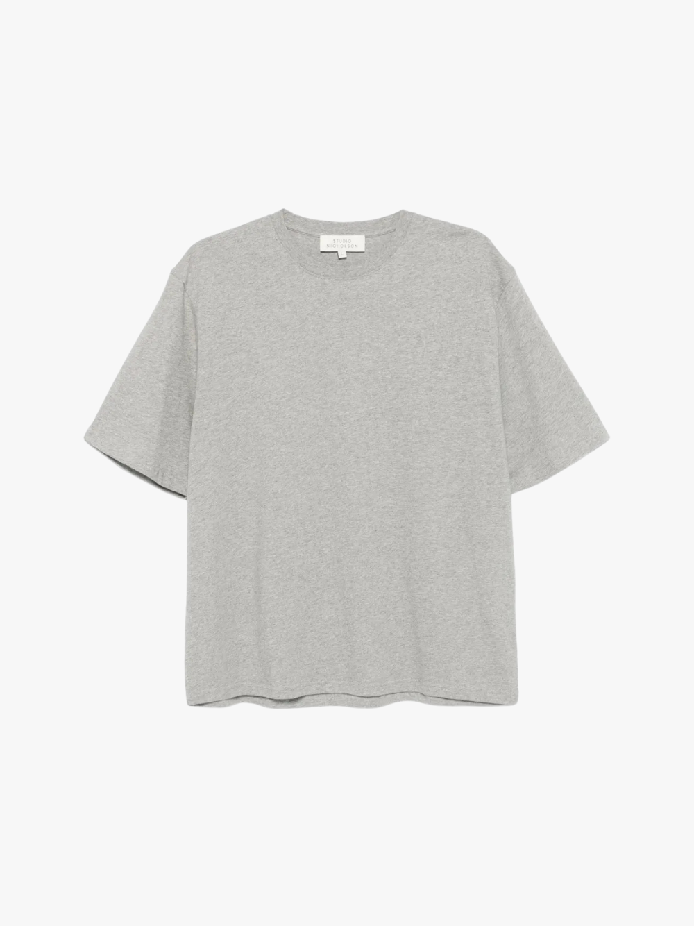 Studio Nicholson Bric Mottled T-shirt Heather Gray Men
