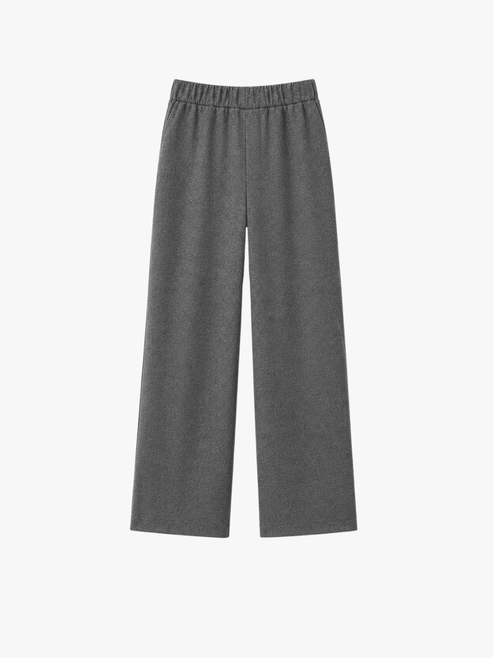 Dusan Carrot-Fit Flannel Wool Pants, Medium Grey