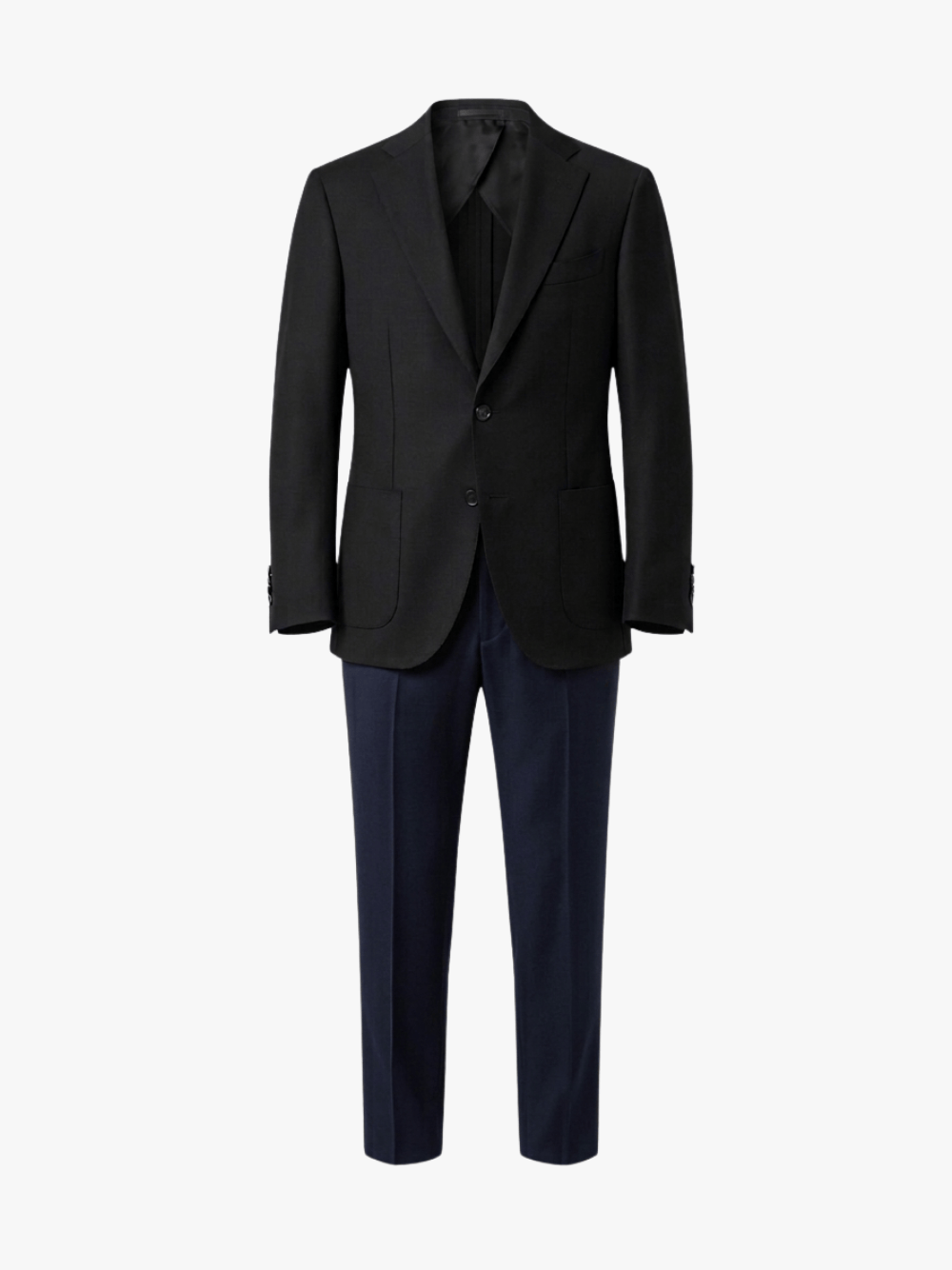 Santaniello Anzug Schwarz  Herren
