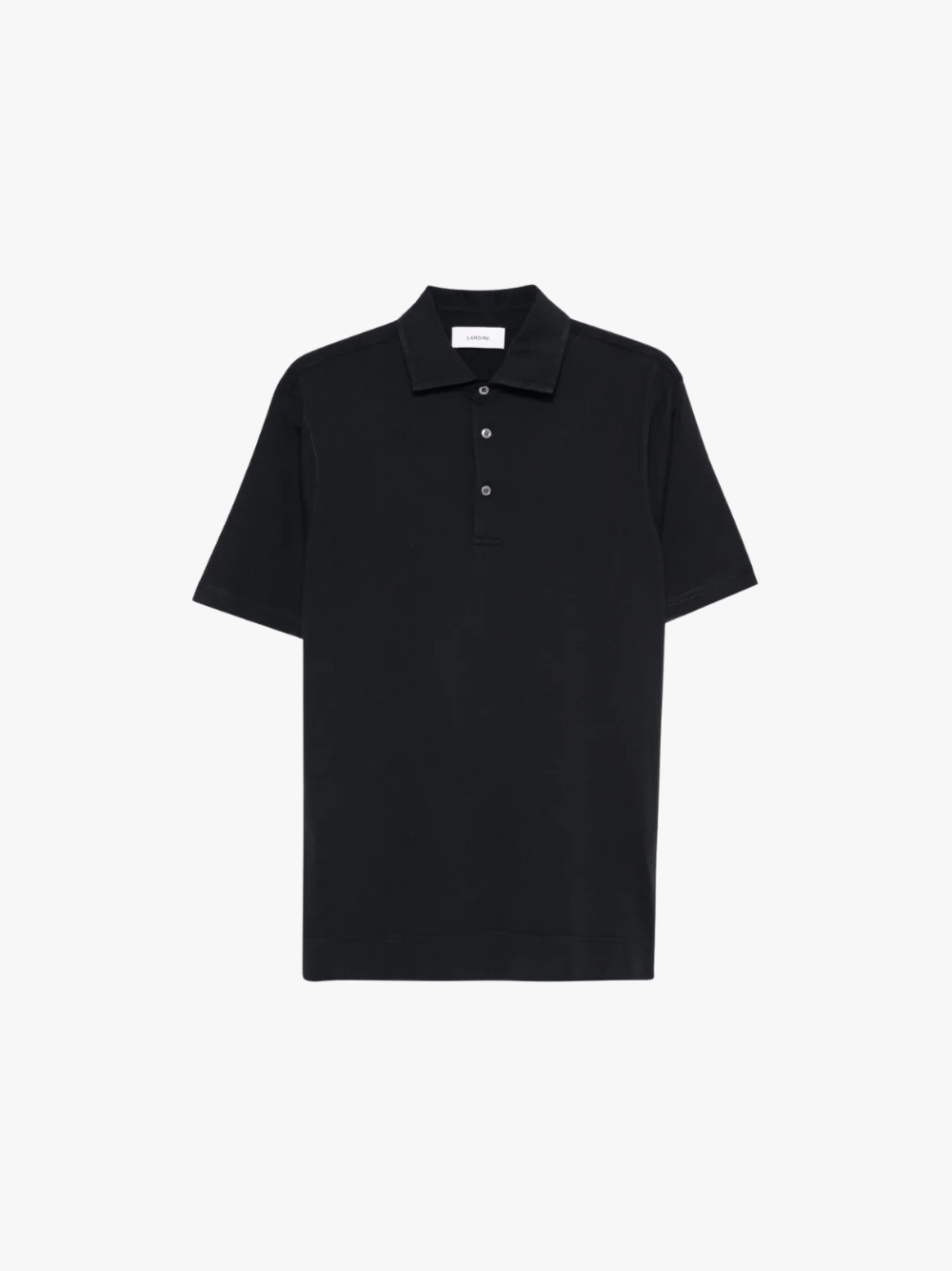Lardini Poloshirt mit Knopfleiste Navy Herren