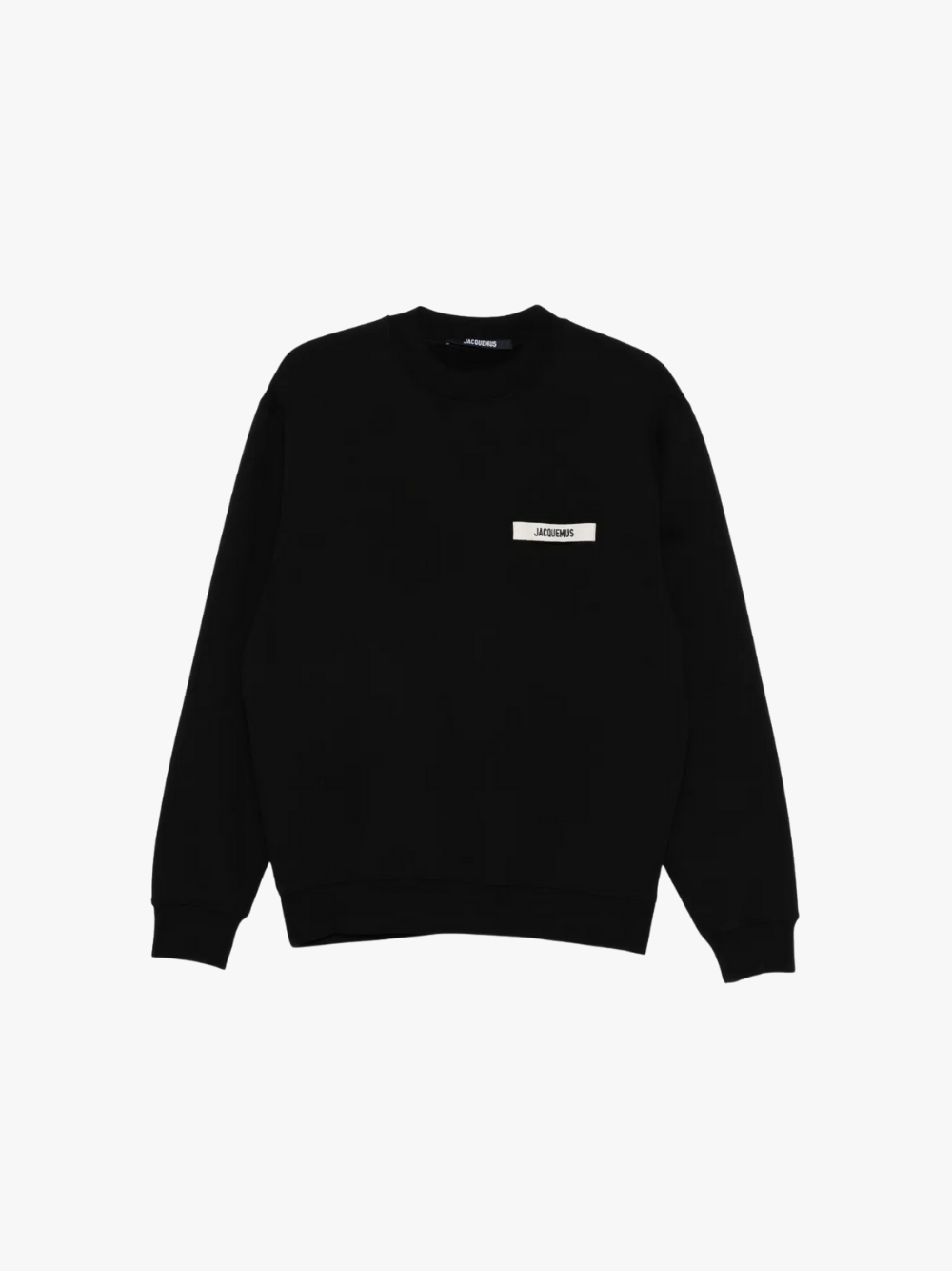 Jacquemus Le Sweatshirt Gros Grain Sweatshirt Schwarz Herren