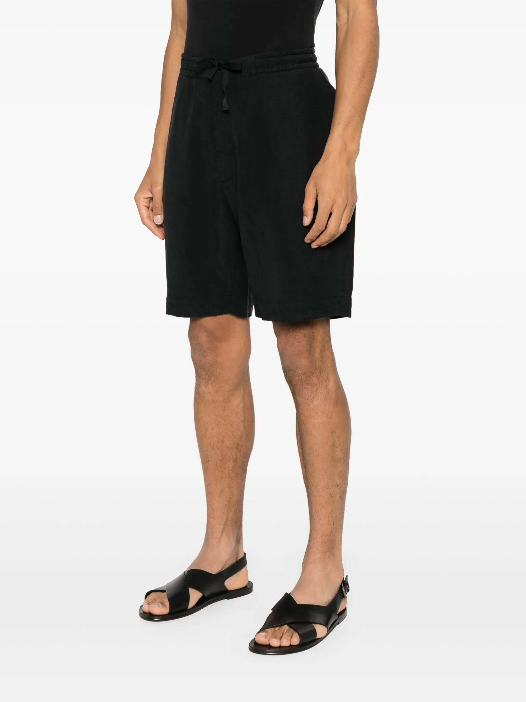 Officine Generale Shorts Men Black