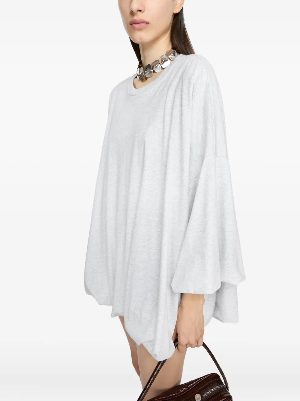 Acne StudiosKlassisches T-Shirt Grau Damen