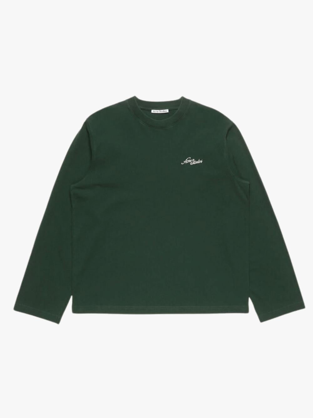 Acne Studios Long-Sleeve T-Shirt Dark Green Men
