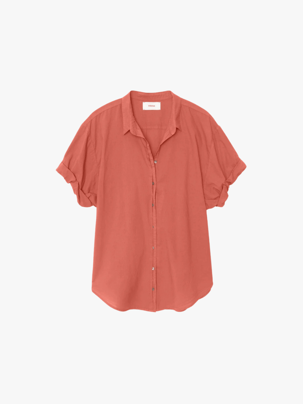 Xirena Cinnabar Channing Shirt Rotes Hemd Damen