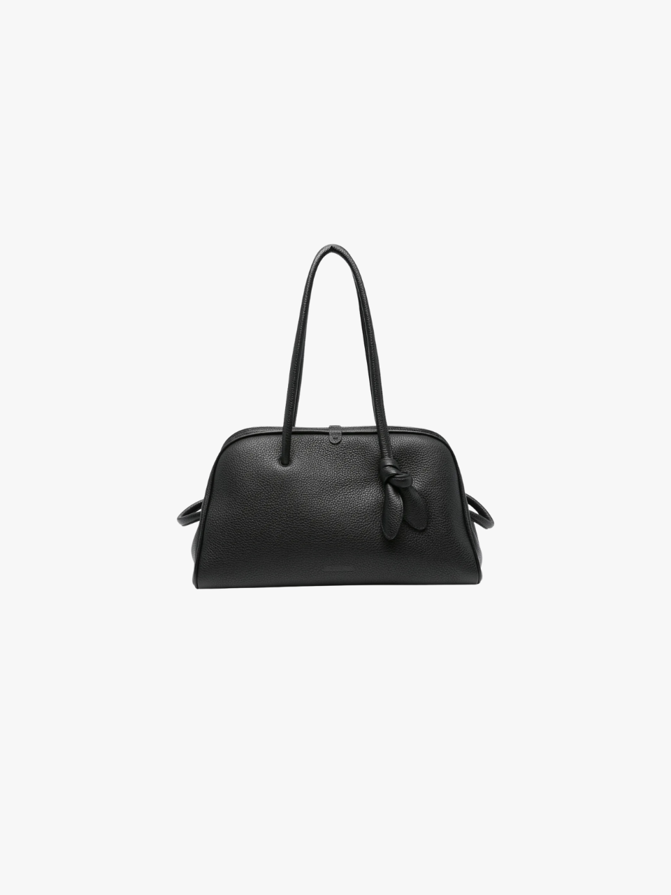 Jacquemus Tourism Ledertasche Schwarz