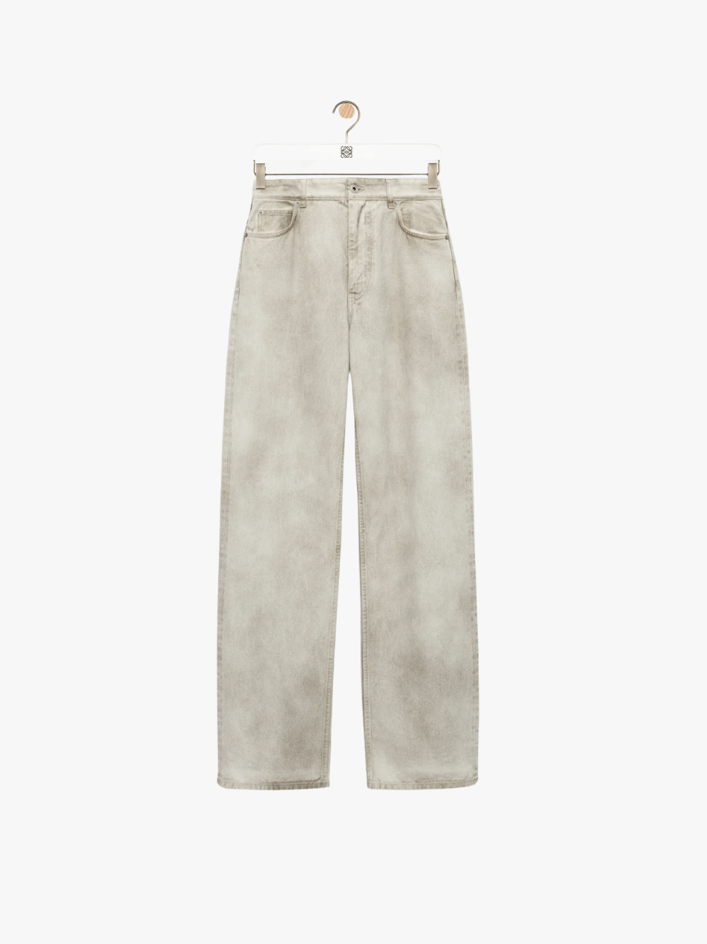 Loewe Jeans aus Denim Hellgrau Damen