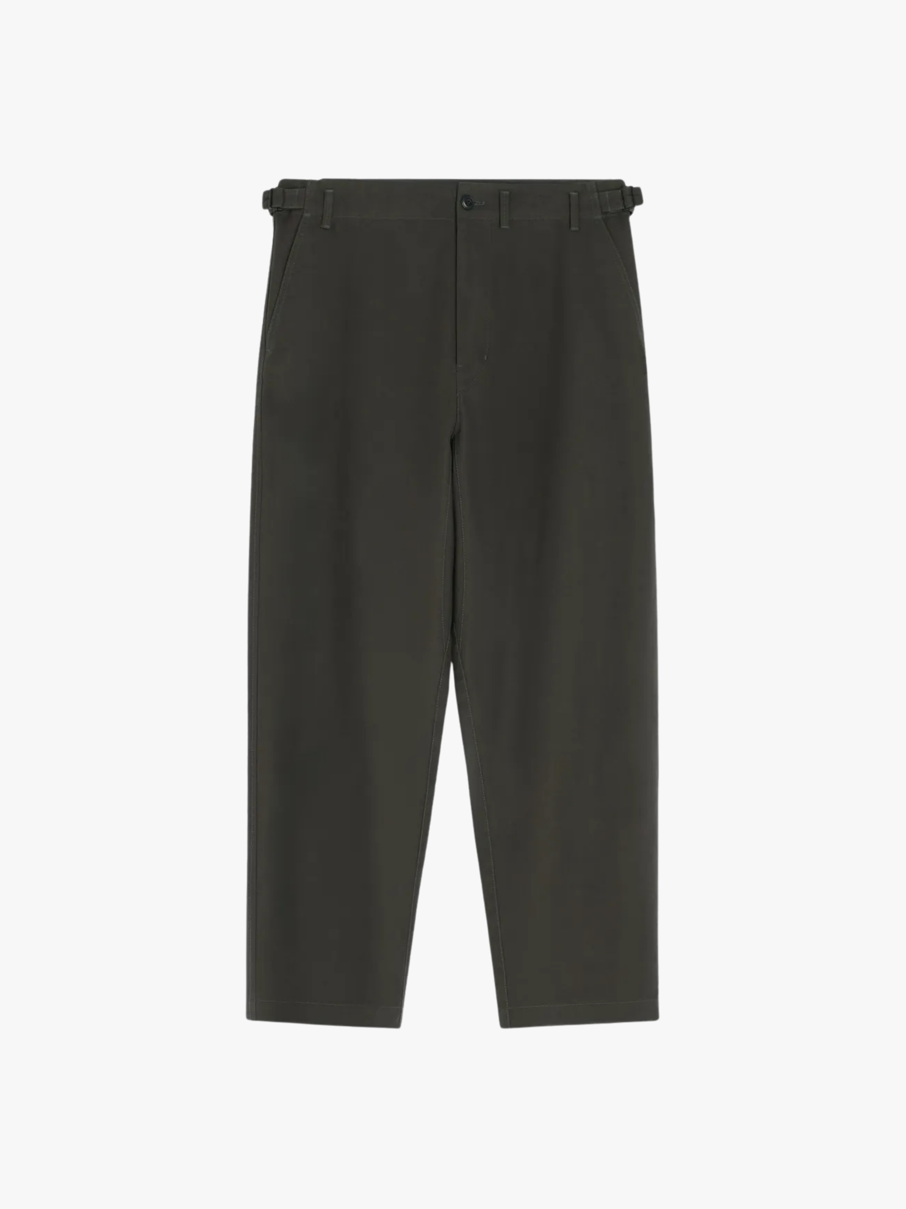 Lemaire Carrot Trousers mit verstellbarem Bund Braun Herren
