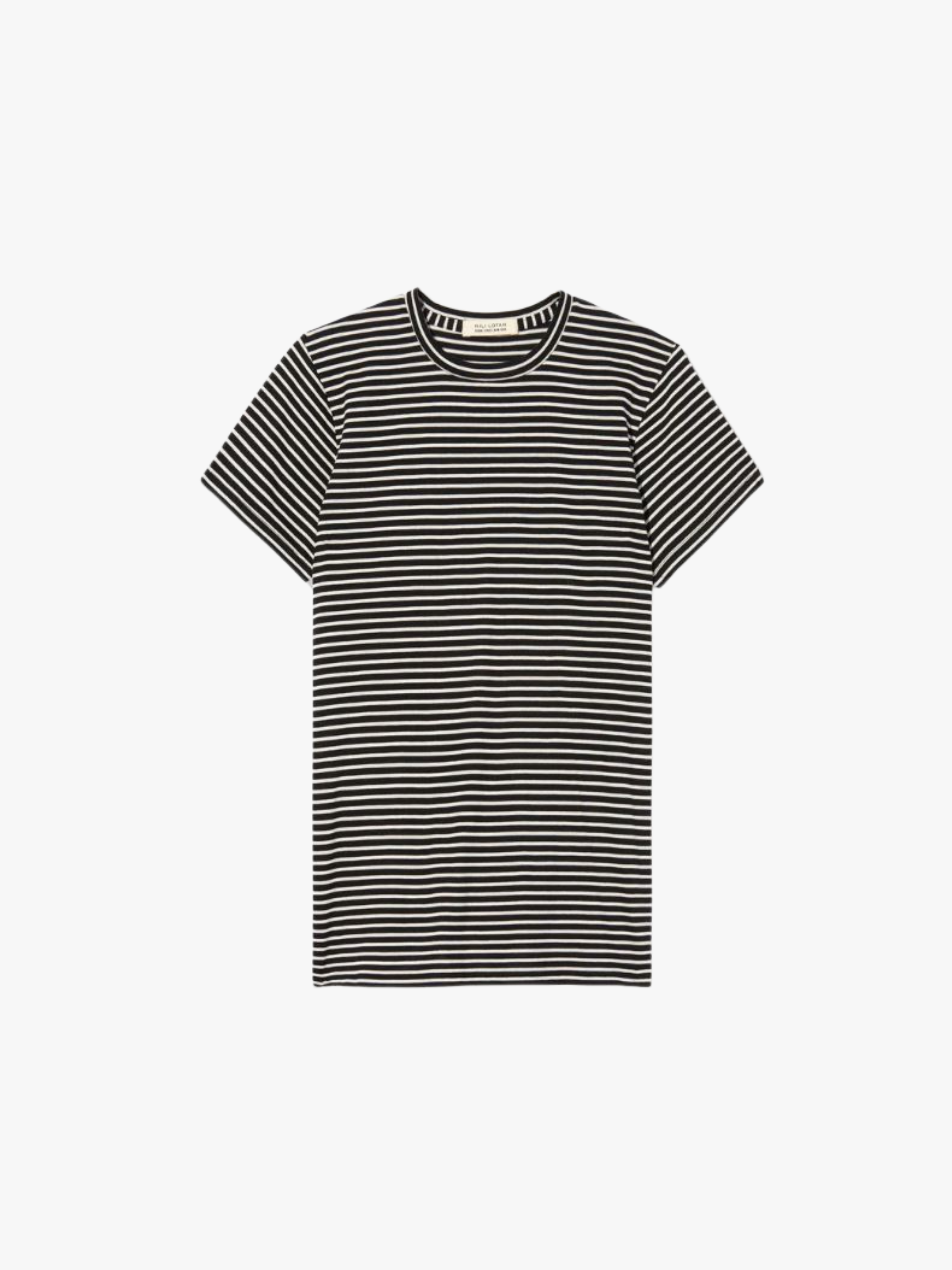 Nili Lotan Lana Tee Striped Schwarz Women