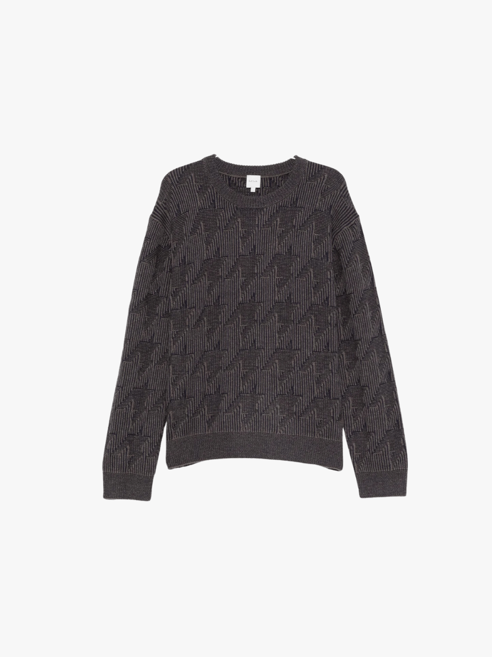 Paul Smith Strickpullover mit geometrischem Muster Braun Herren