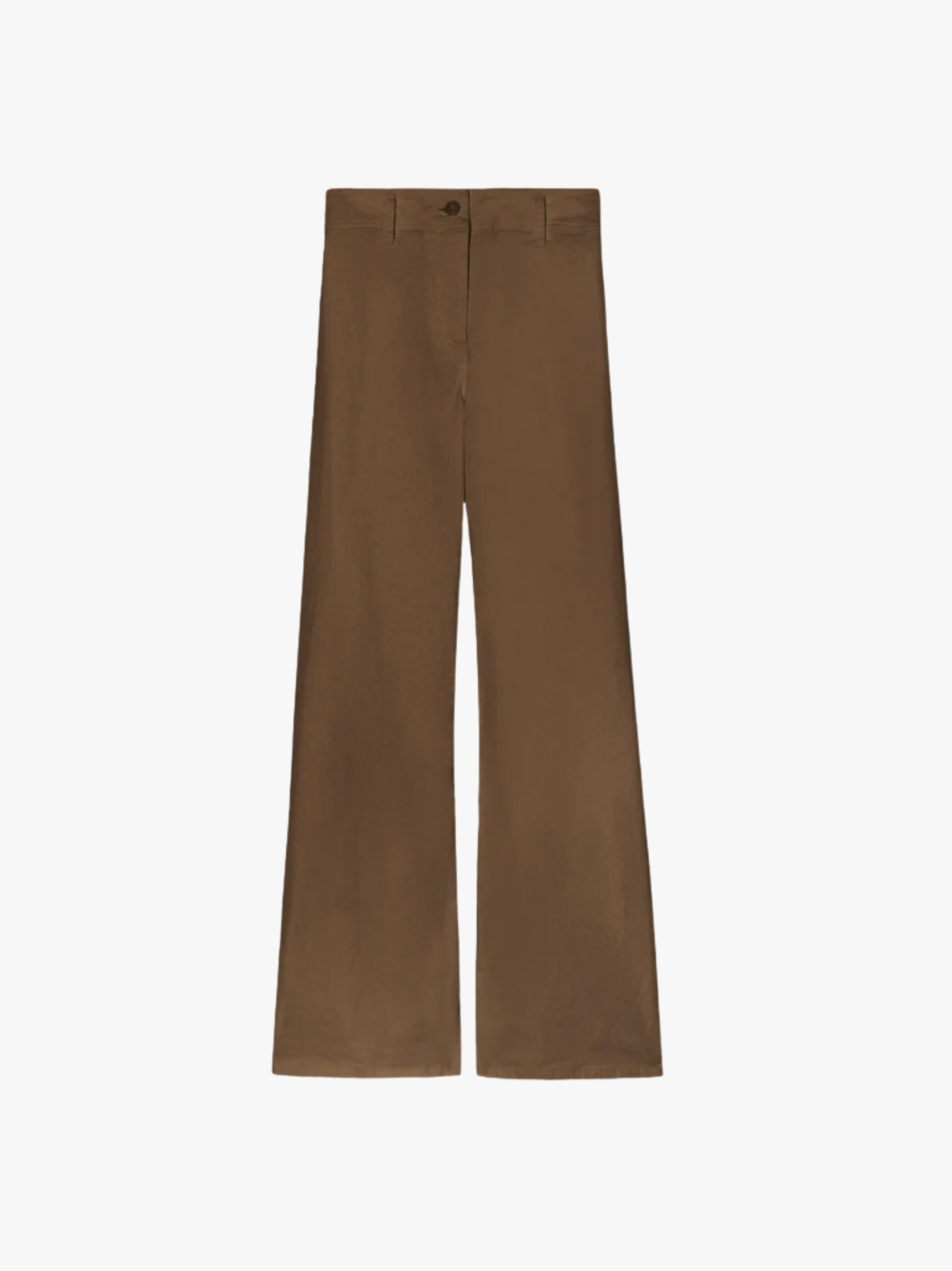 Nili Lotan Megan Cotton Wide Leg Shorts, Coffee Brown Women's