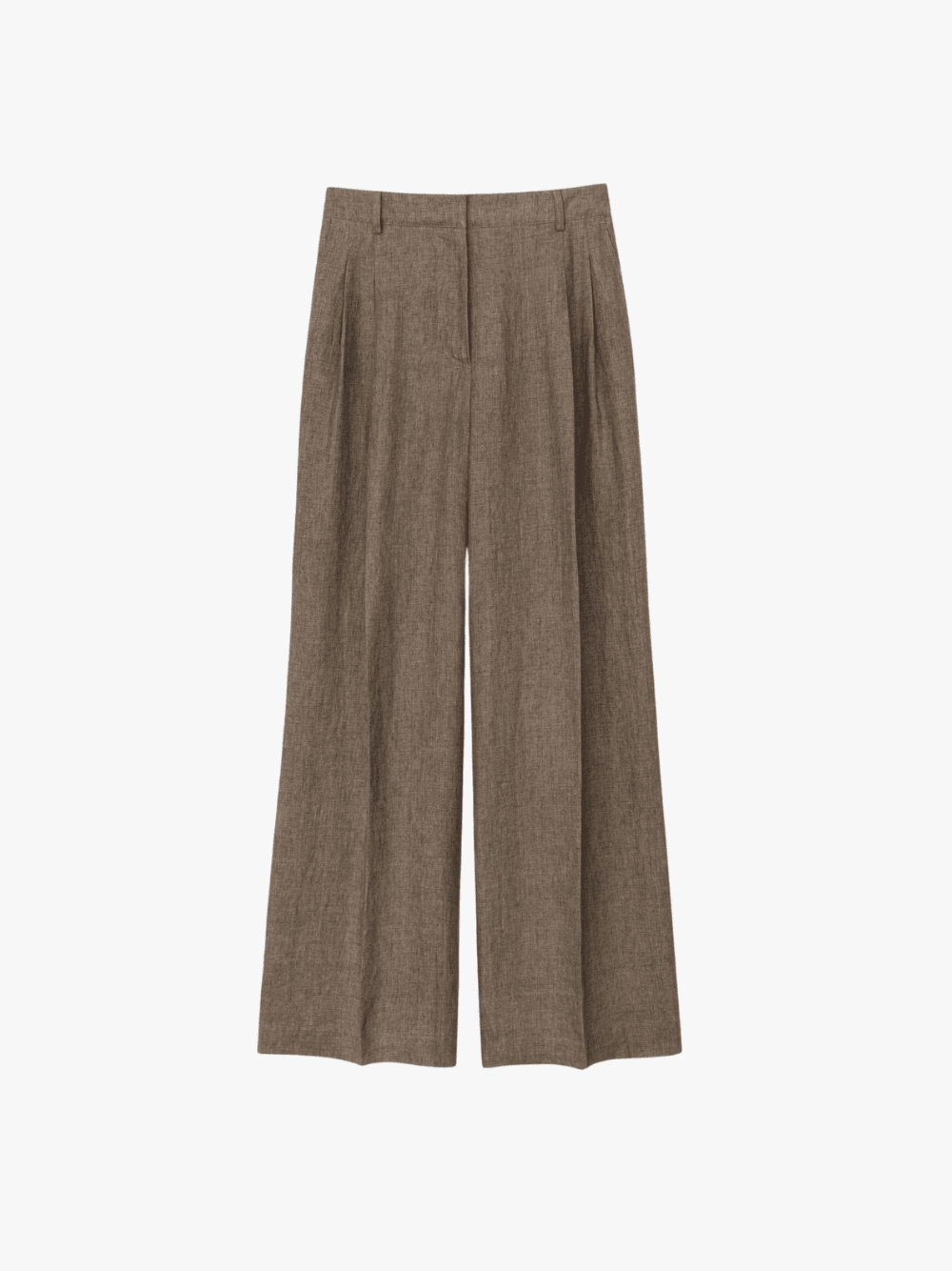 Iris von Arnim Leinen-Hose Santorini Taupe Damen
