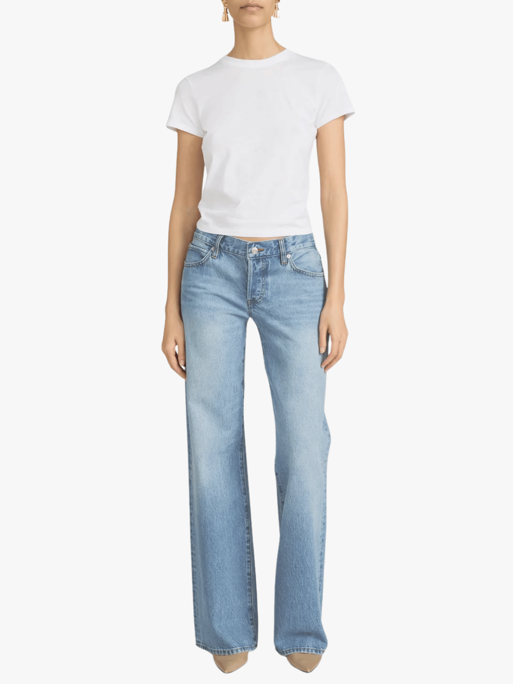 Frame The Gray Jeans Light Blue Women's