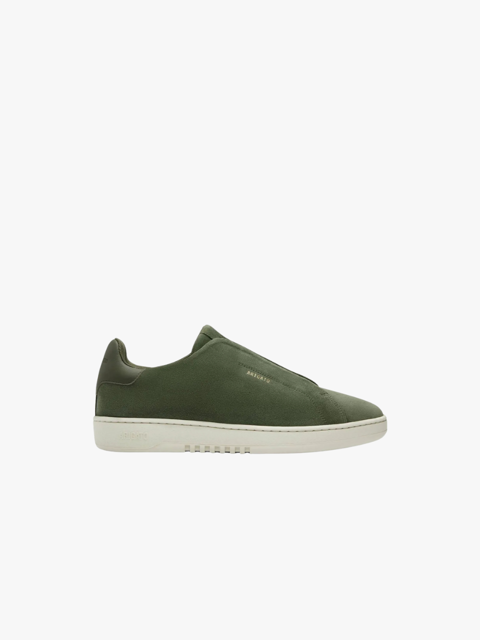 Axel Arigato Dice Slip-on trainers with elastic insert and suede look Green Men' Axel Arigato Dice Slip-on trainers with elastic insert and suede look Green Men'