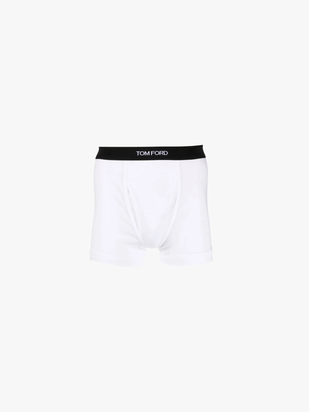 TOM FORD Shorts with Logo Waistband White Men