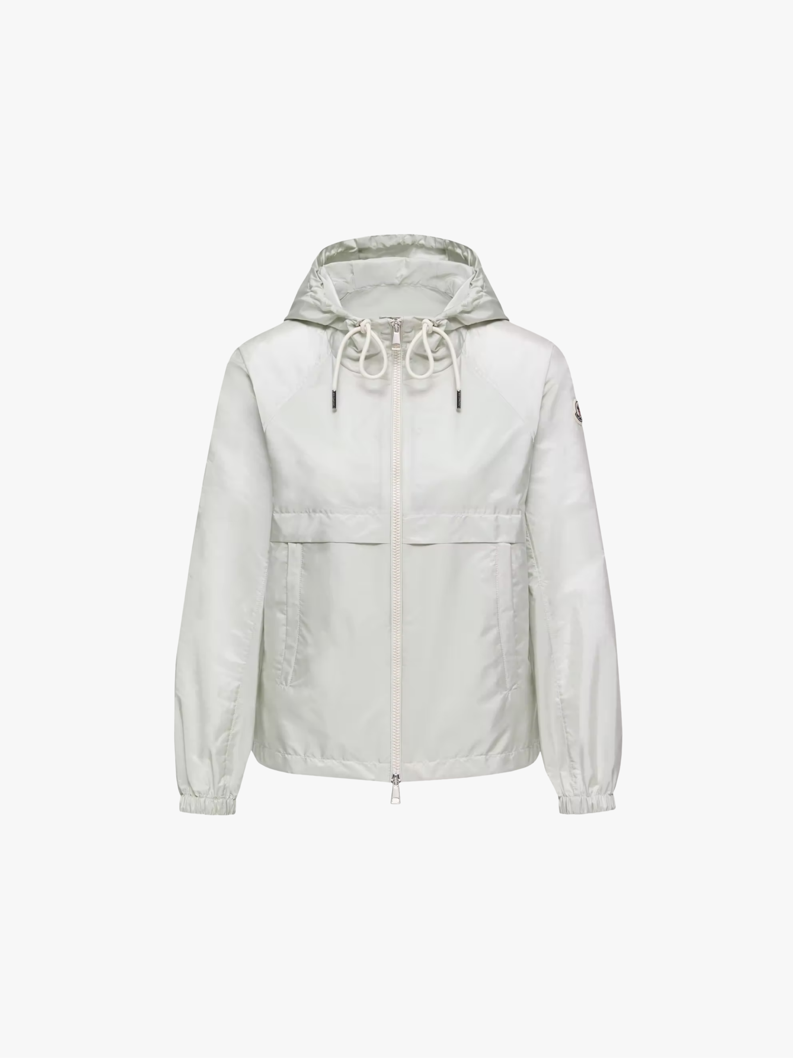 Moncler Wete Coquelicot Hooded Jacket Light Green Women