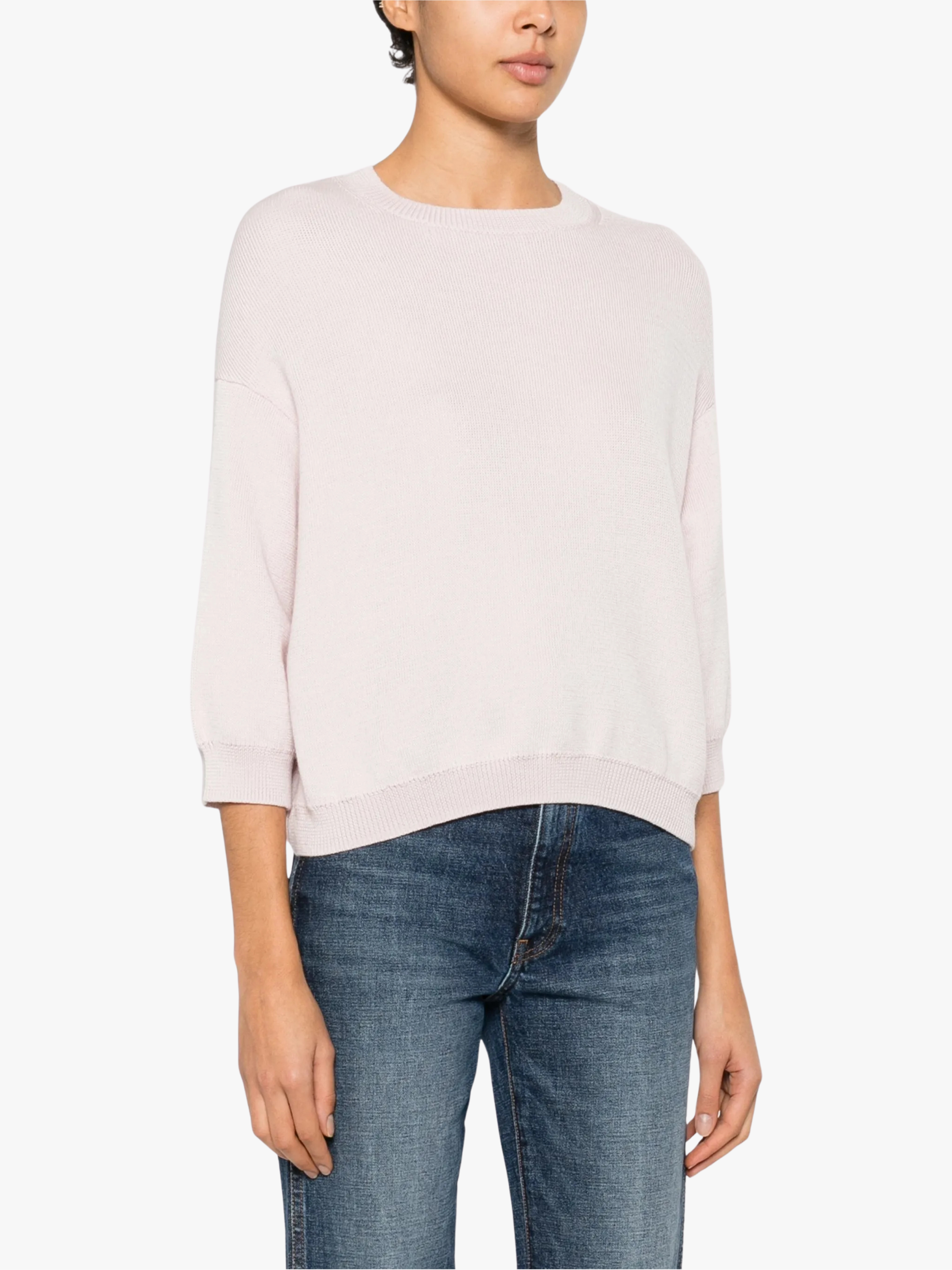 Khaite Sabina Longsleeve Pullover Rosa Damen