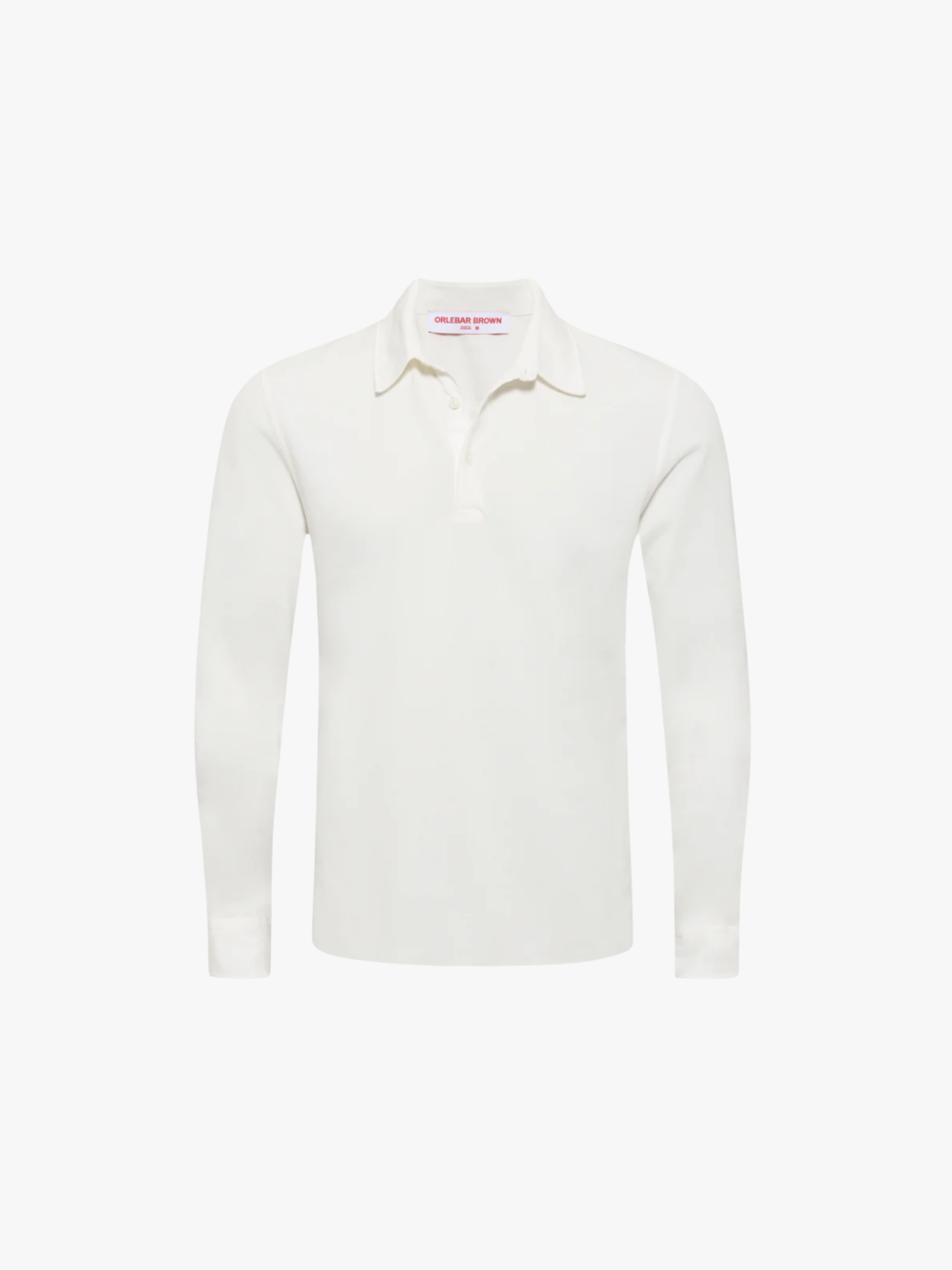 Orlebar Brown Garfield White Polo Shirt Herren