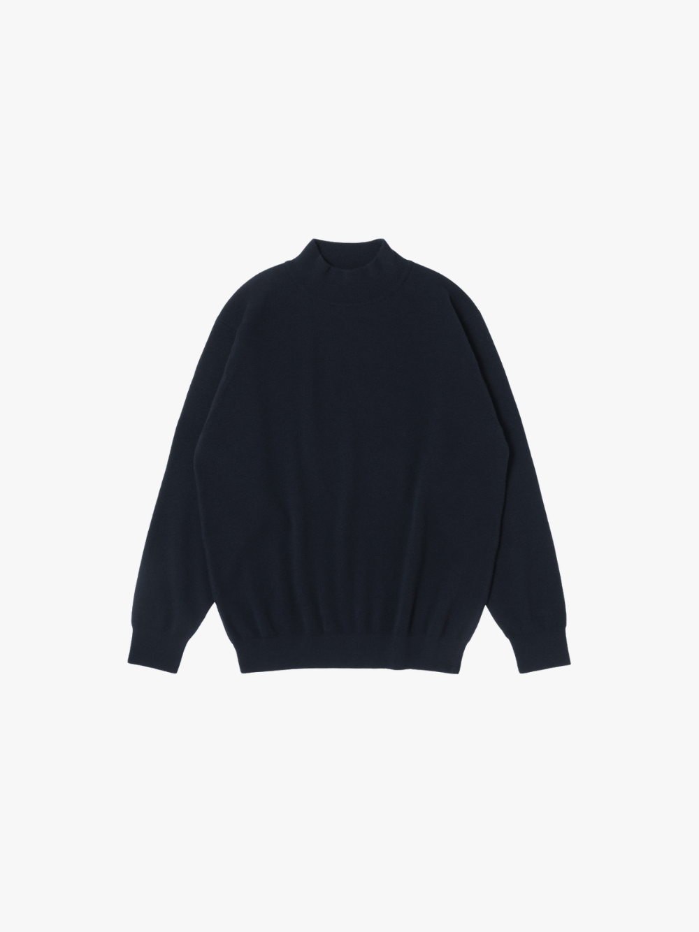 Batoner Sunshine Cashmere Mock Neck Navy Men's
