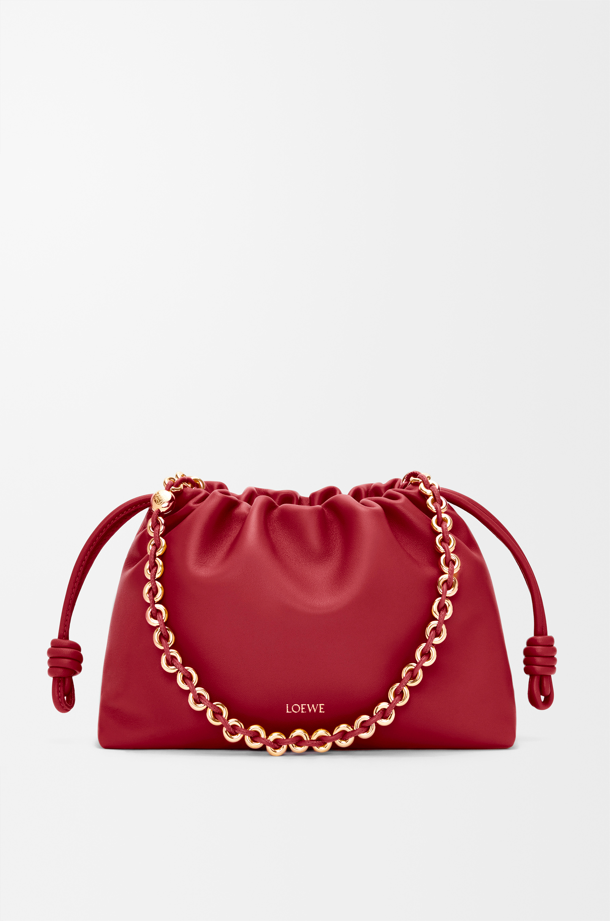 Mittelgroße Flamenco Tasche aus samtigem Nappa-Lammleder Loewe Mittelgroße Flamenco Tasche aus samtigem Nappa-Lammleder Loewe