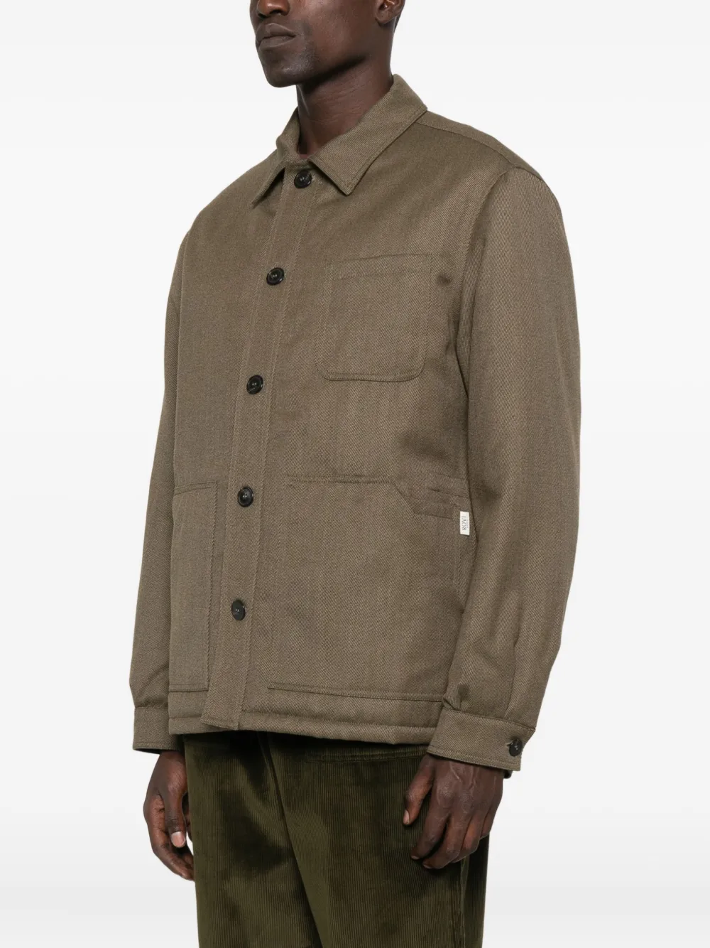 ROVI lucca Jacke mit Fischgrätenmuster Braun Herren