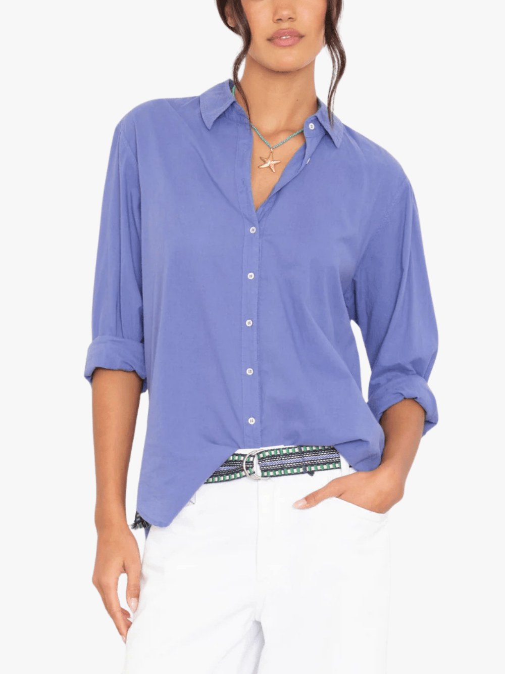 Xirena Beau Shirt Star Blau Bluse Damen