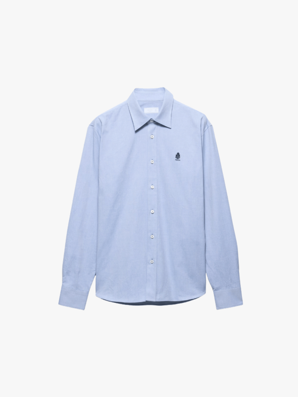 Prada Baumwollhemd Hellblau Herren
