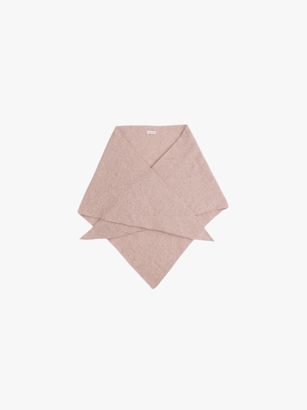 Roberto Collina Cashmere and Silk Bandana Scarf Pink Women