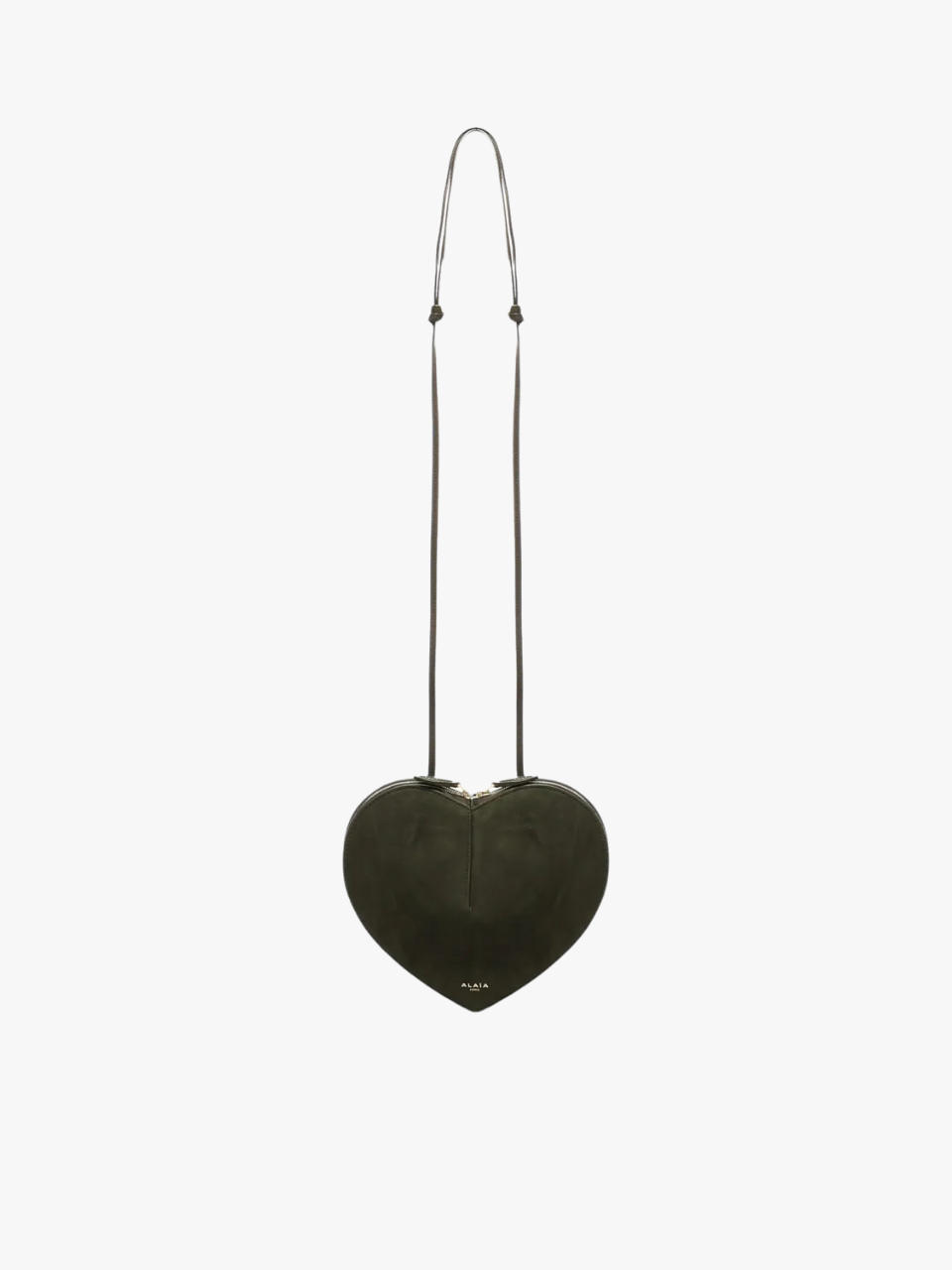 AlaïaLe Cœur heart-shaped leather shoulder bag black