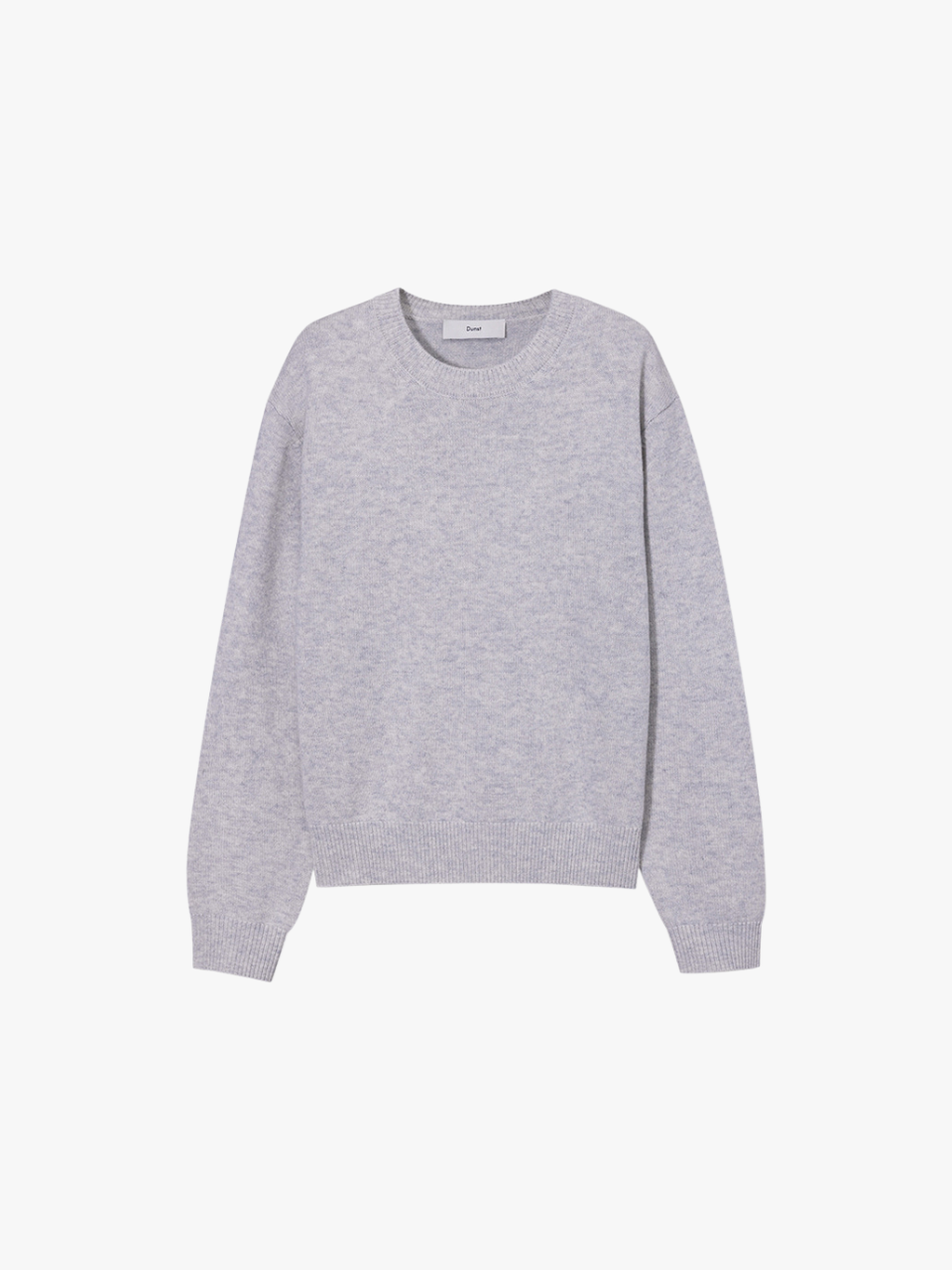 Dunst Kaschmirpullover Grau Herren