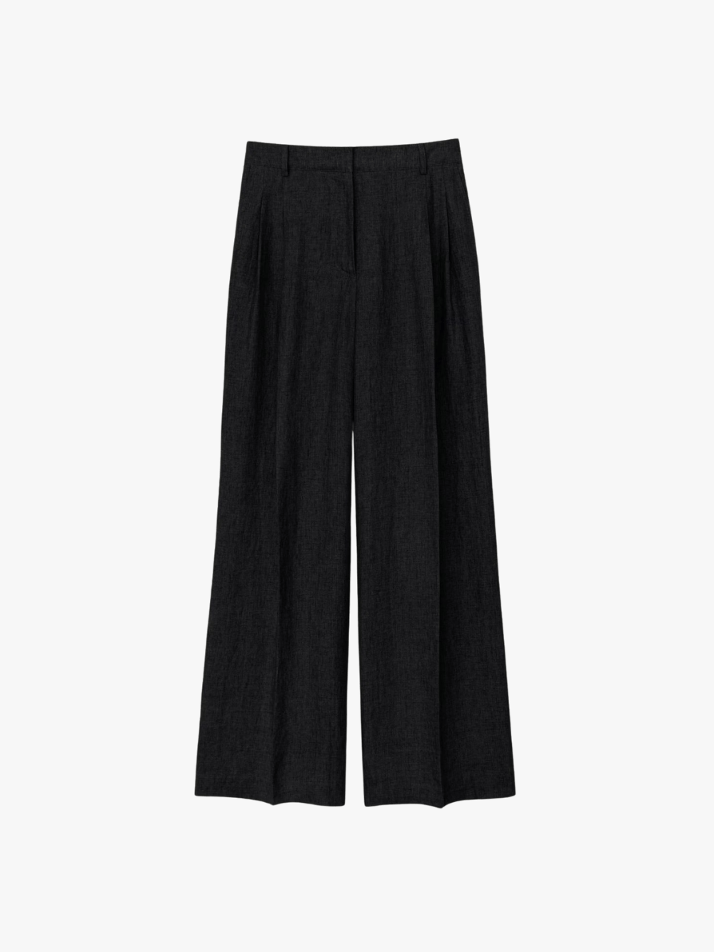 Iris von Arnim Leinen-Hose Santorini Nero Damen