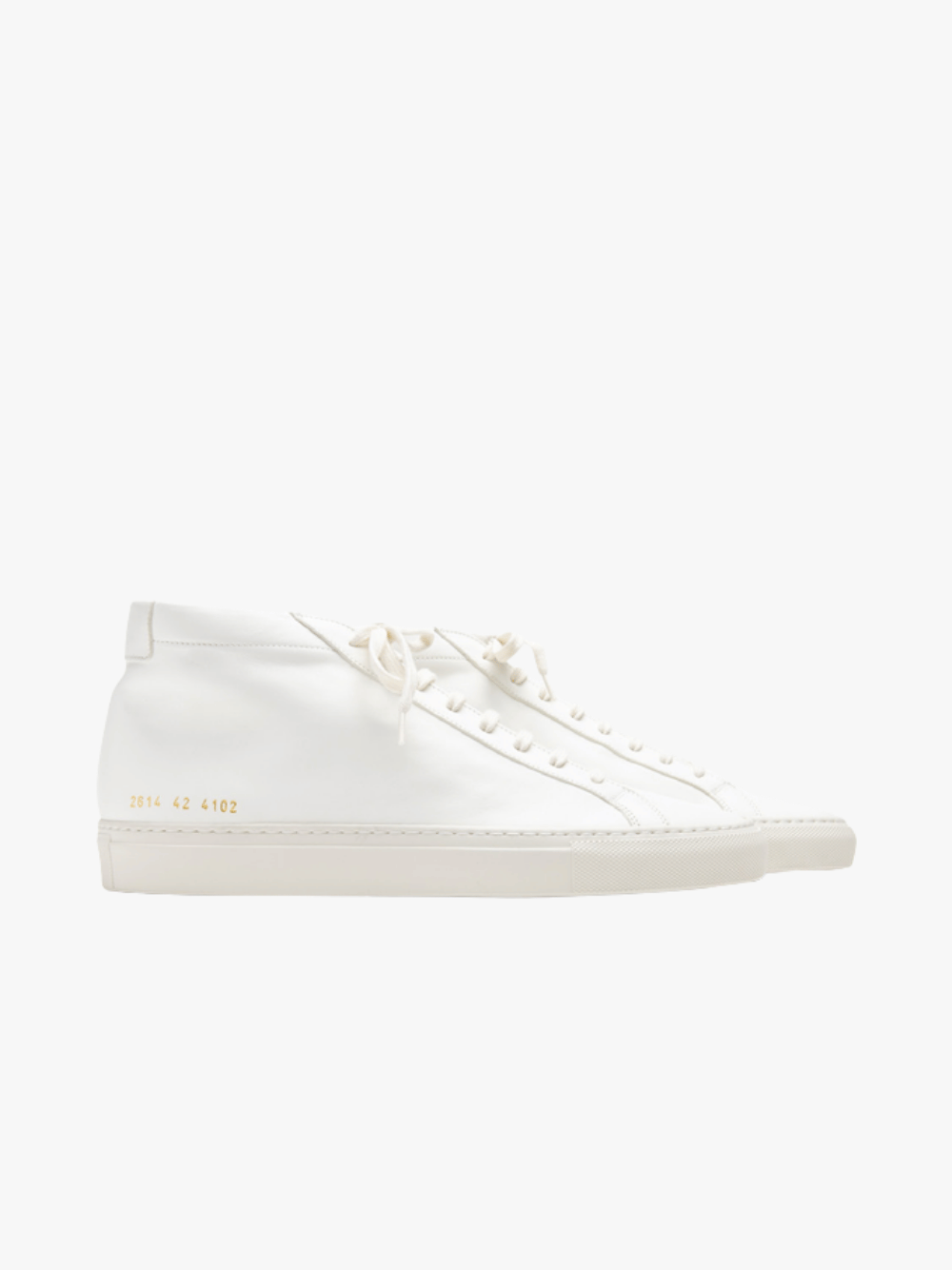 Common Projects Achilles Mid Premium 2614 Sneaker Off White Herren