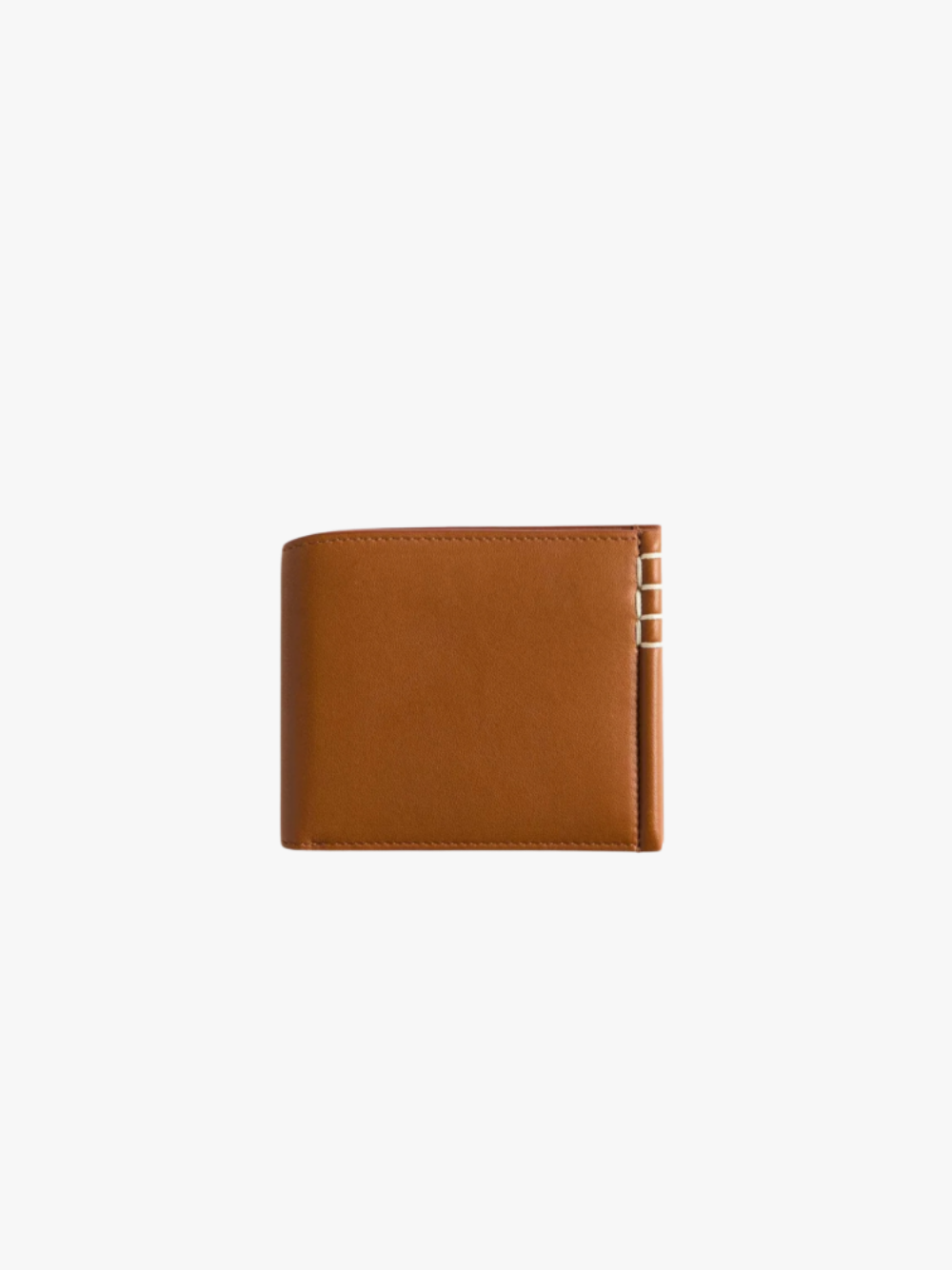 JW Anderson Leather Loafer Bi‑Fold Wallet Tan Men
