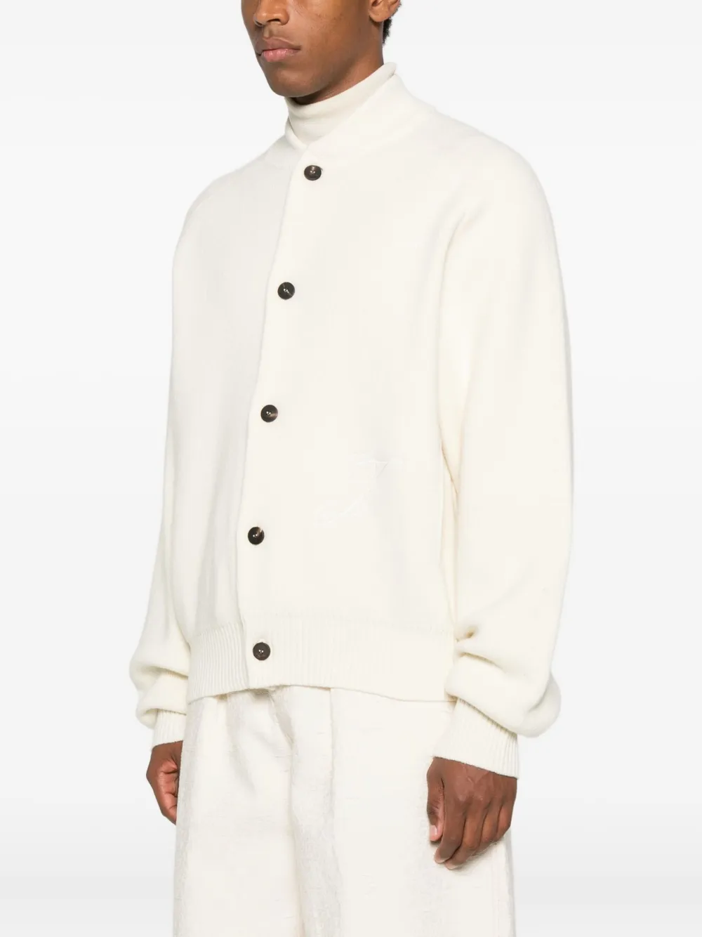 Jacquemus Cardigan Weiß Herren