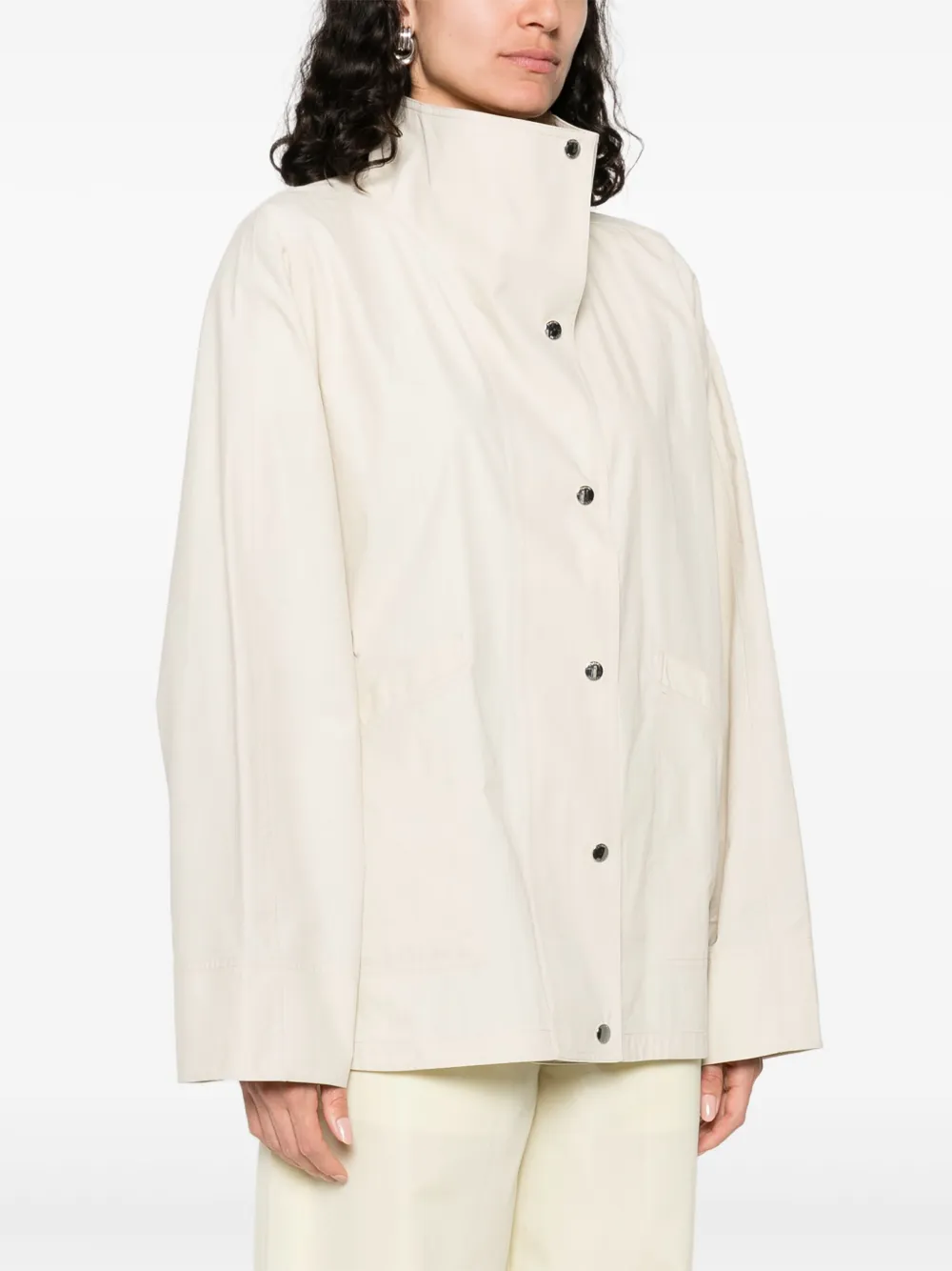 TOTEME Summer Parachute Jacket Ecru Women