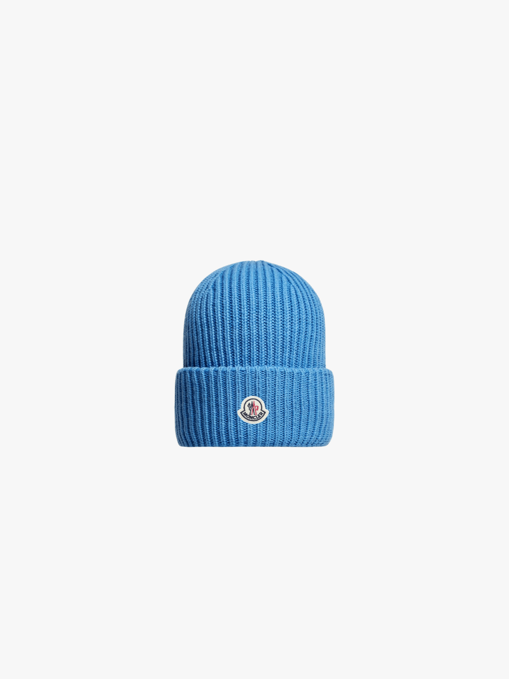 Moncler Mütze aus Wolle und Kaschmir Blau Herren