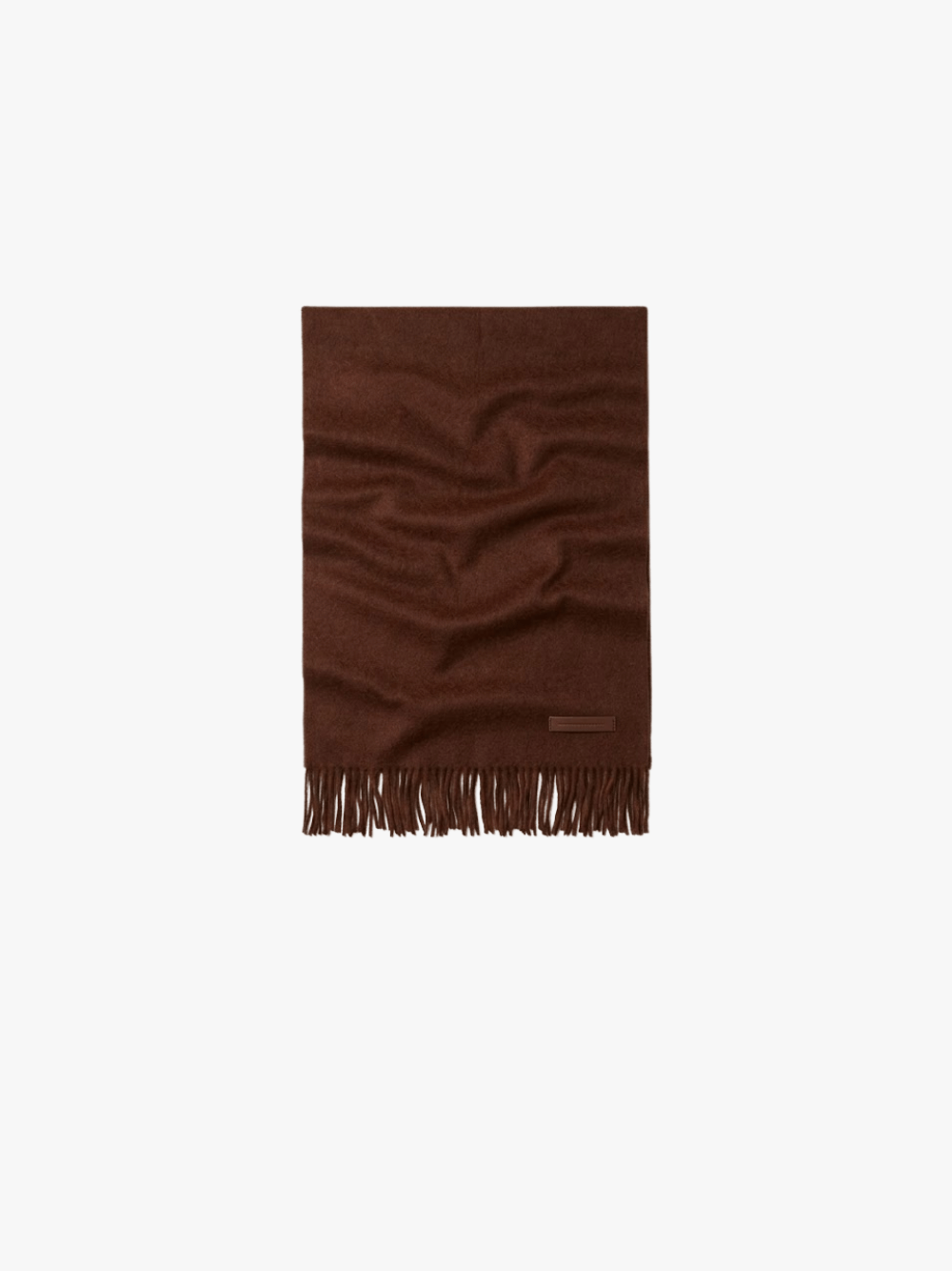 Zegna Schal aus Oasi Cashmere Dunkeltaupe Herren