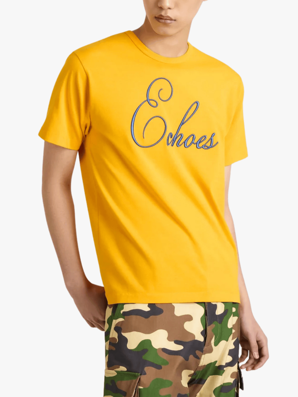 J.W.Anderson Echoes T‑Shirt Gelb Herren