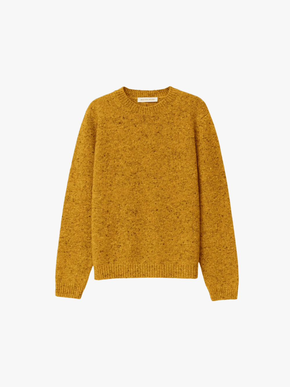 Iris von Arnim Caspian Wolle-Kaschmir Pullover Mustard Damen