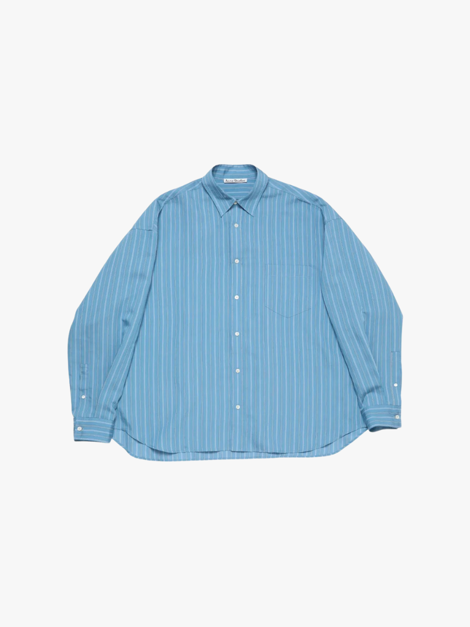 Acne Studios Gestreiftes Hemd Blau Herren
