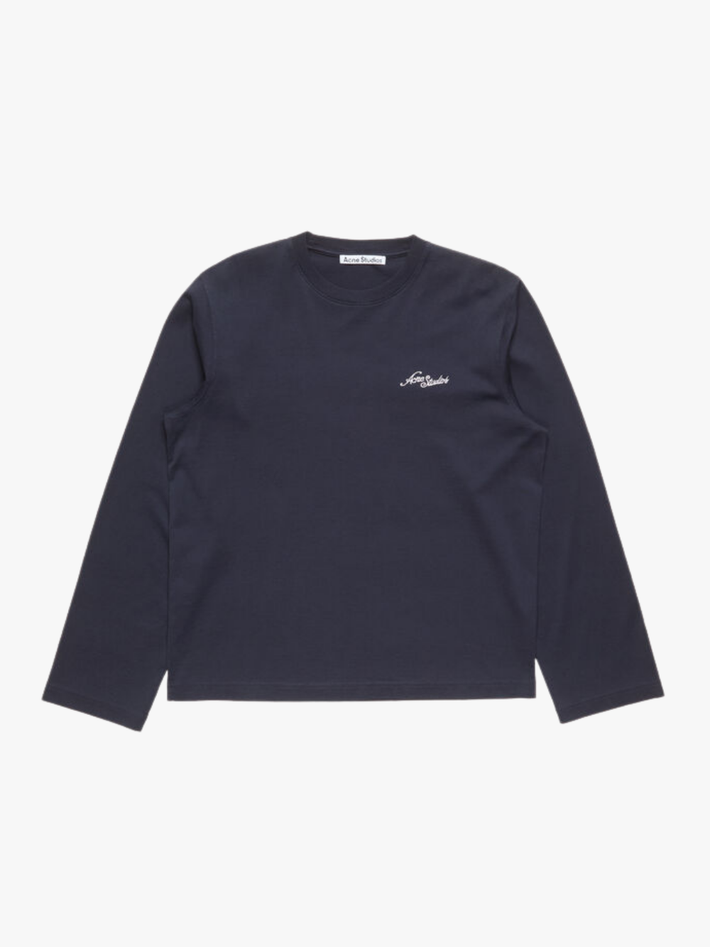 Acne Studios Long-Sleeve T-Shirt Navy Men