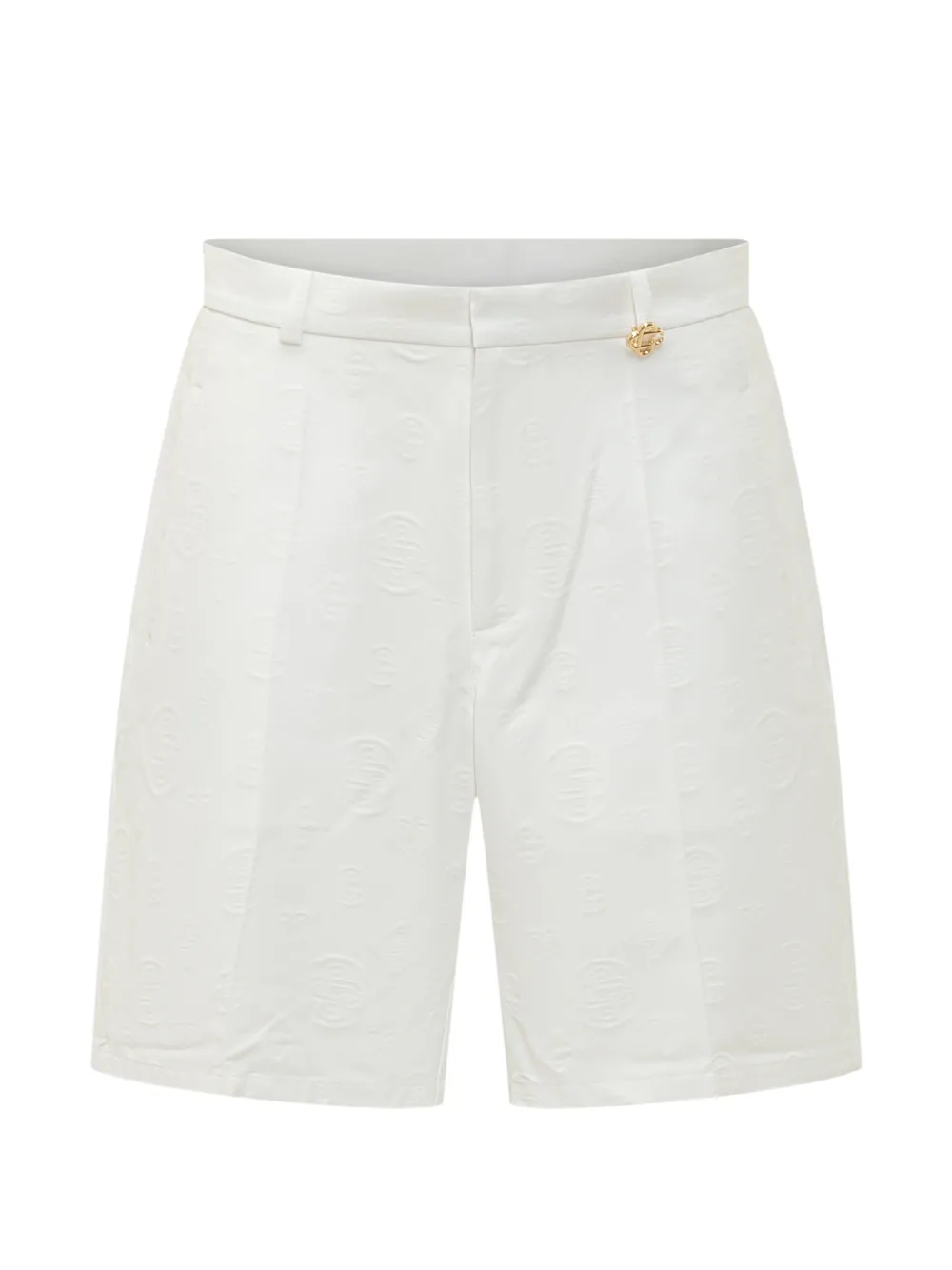 Casablanca Monogram Shorts White Men